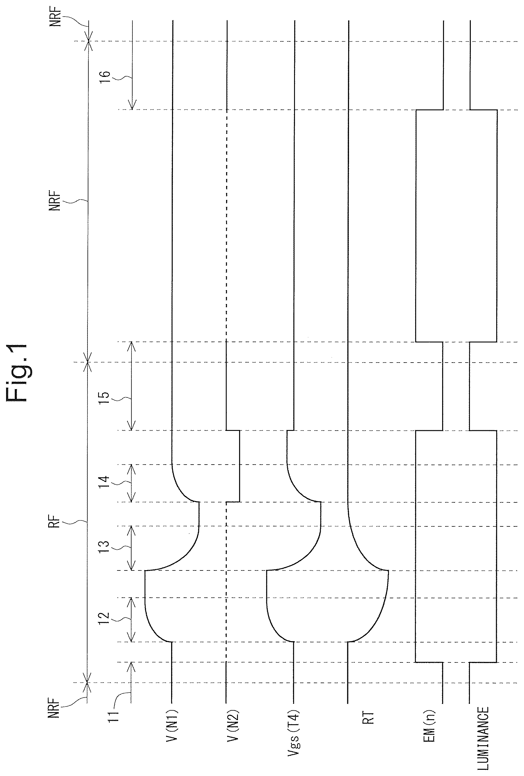 Patent US12307977 Figure 1 – Pixel circuit, display device, and method of driving display device