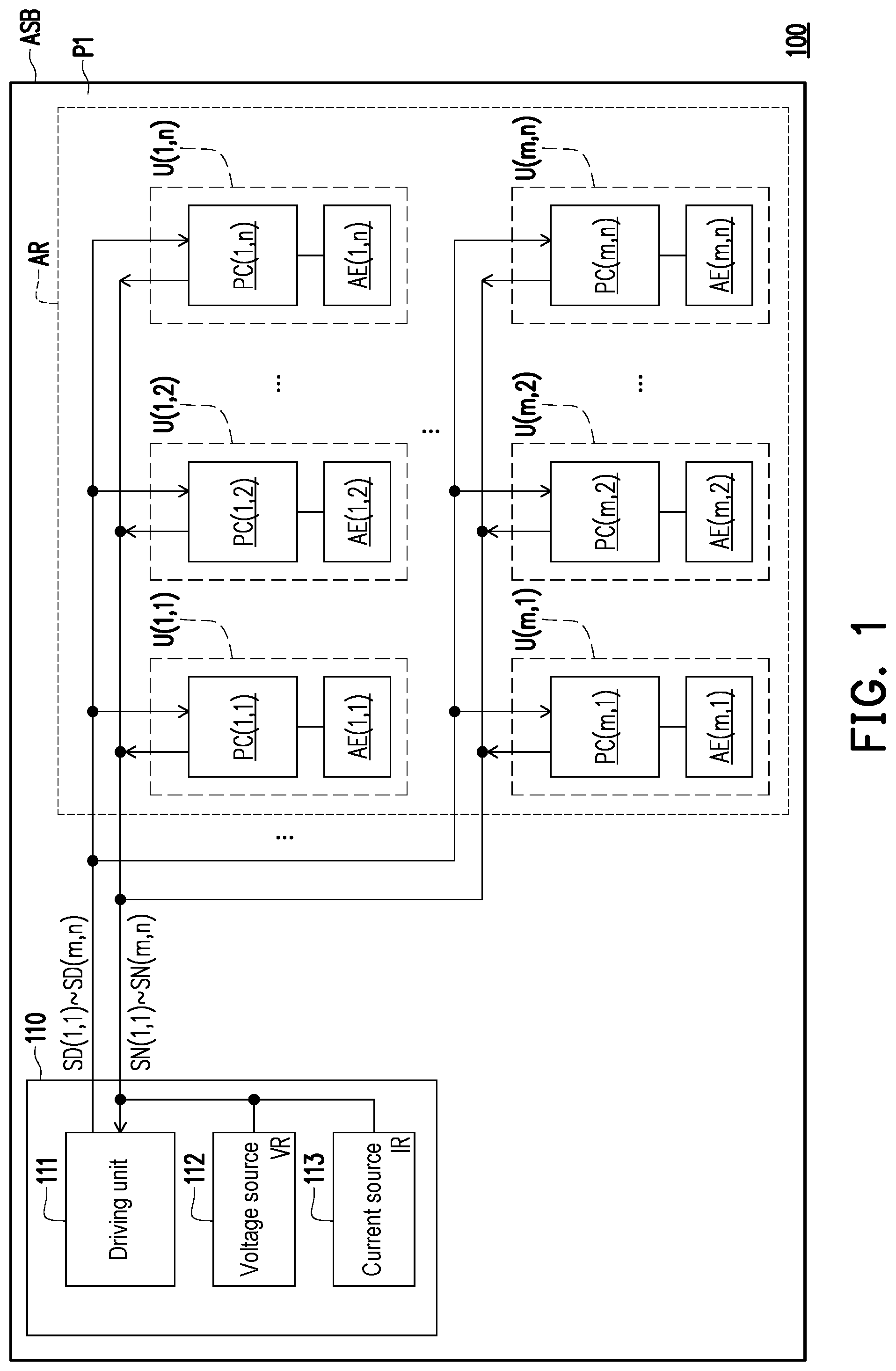 Patent US12307984 — Modulating device — Figure 1