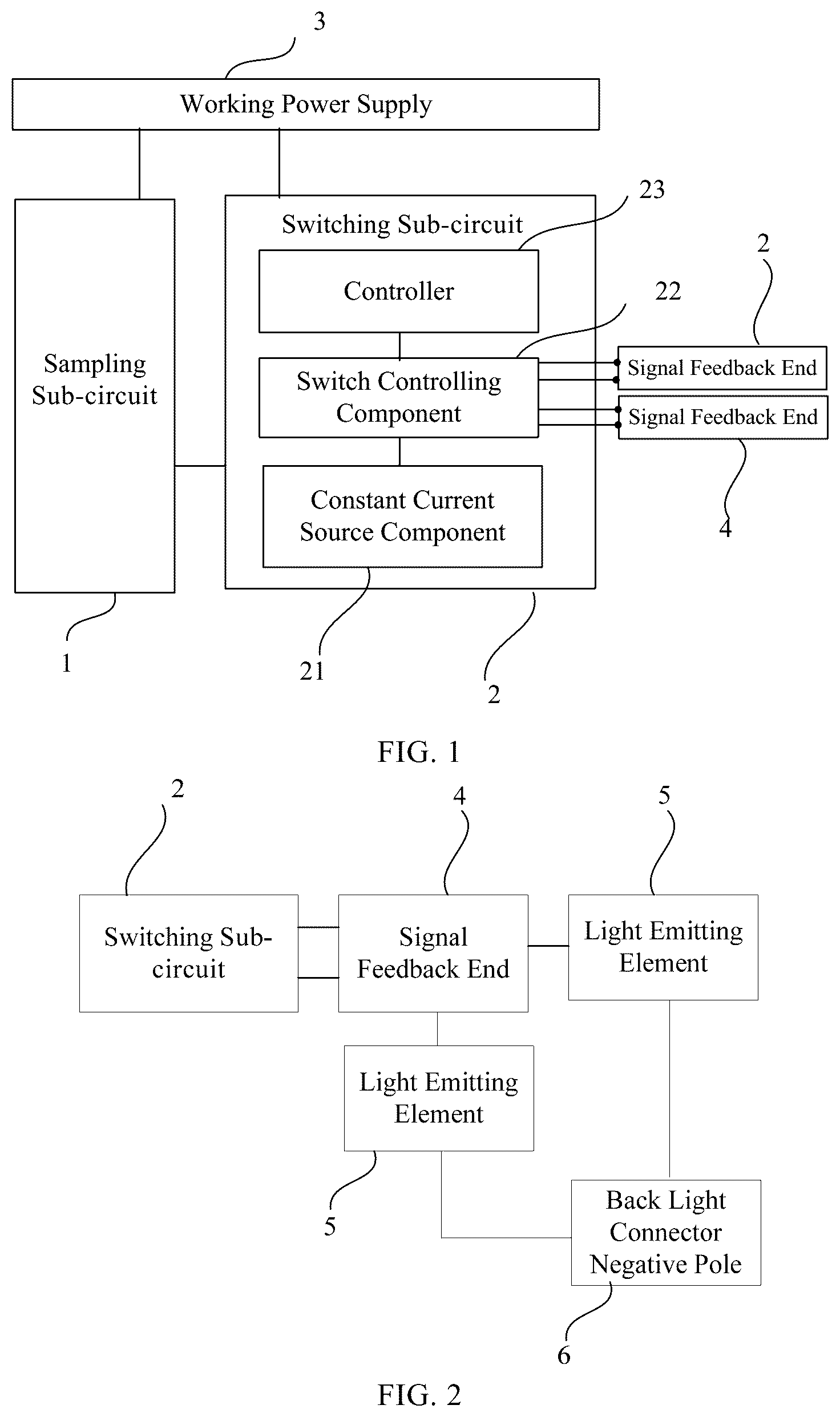 Patent US12307986 — Control circuit, control method and displaying device — Figure 1