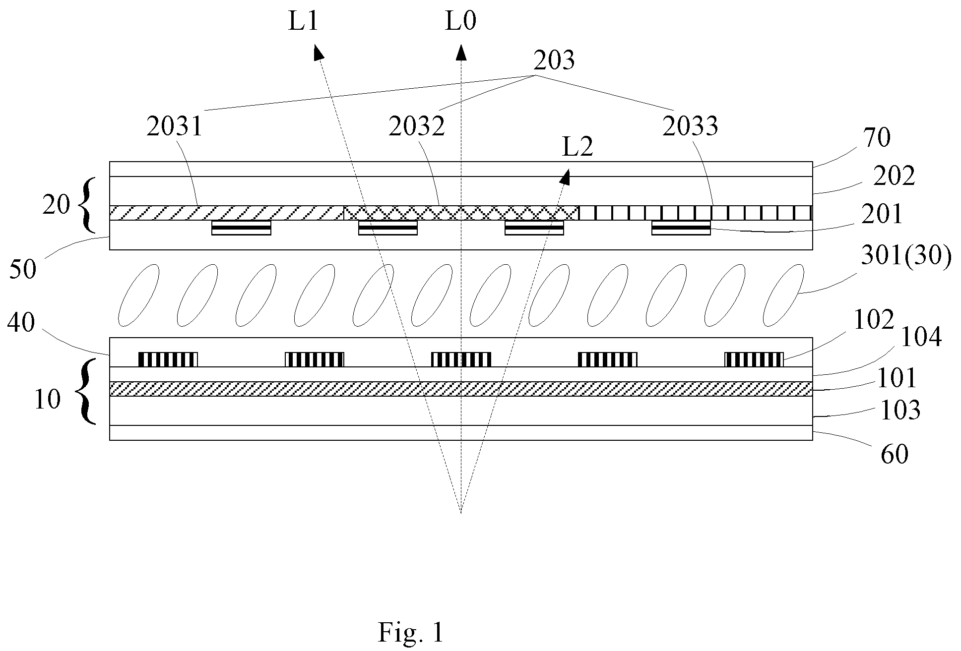 Patent US12307992 Figure 1 – Display panel and display terminal