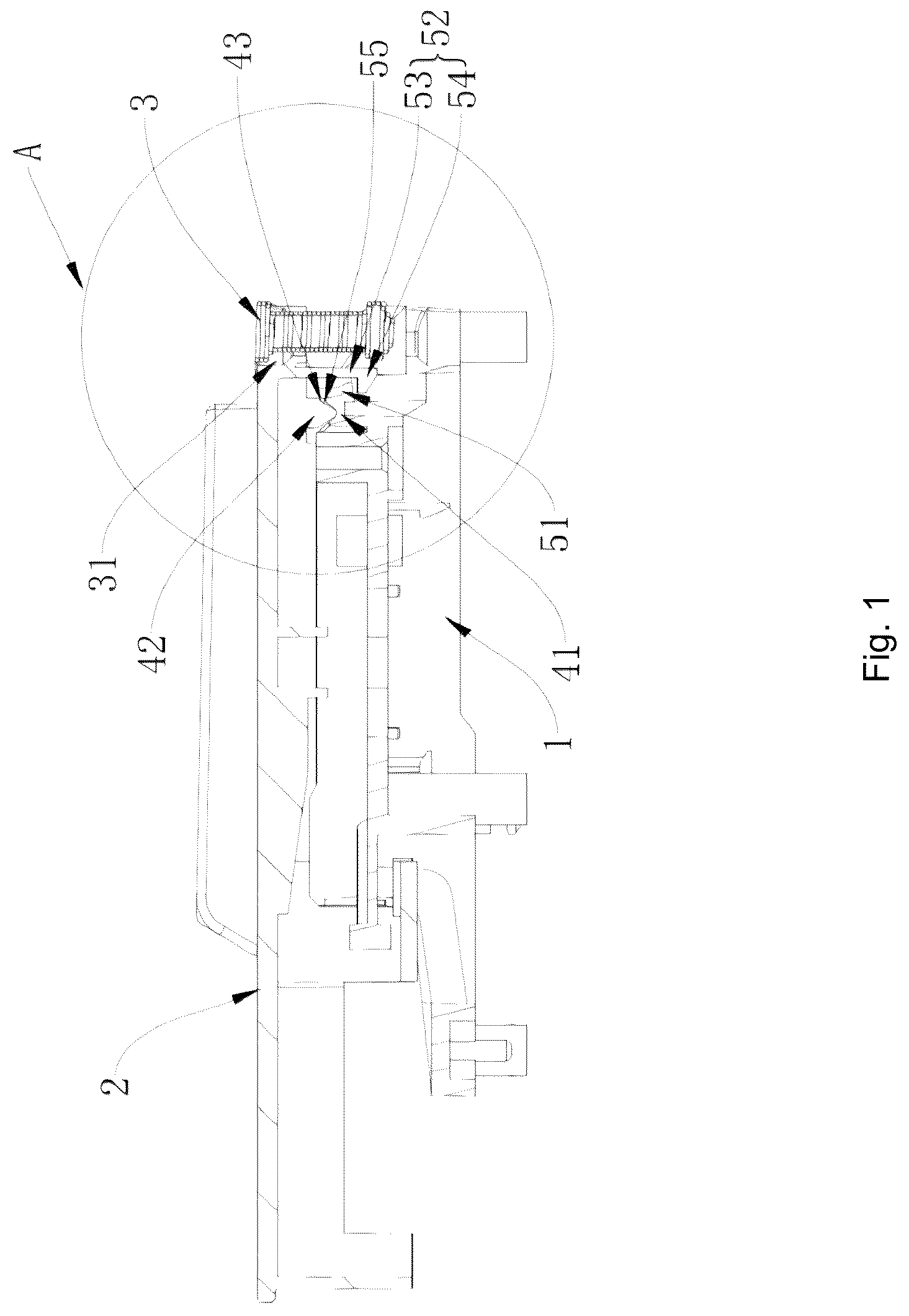 Patent US12308003 — Spring keyboard — Figure 1