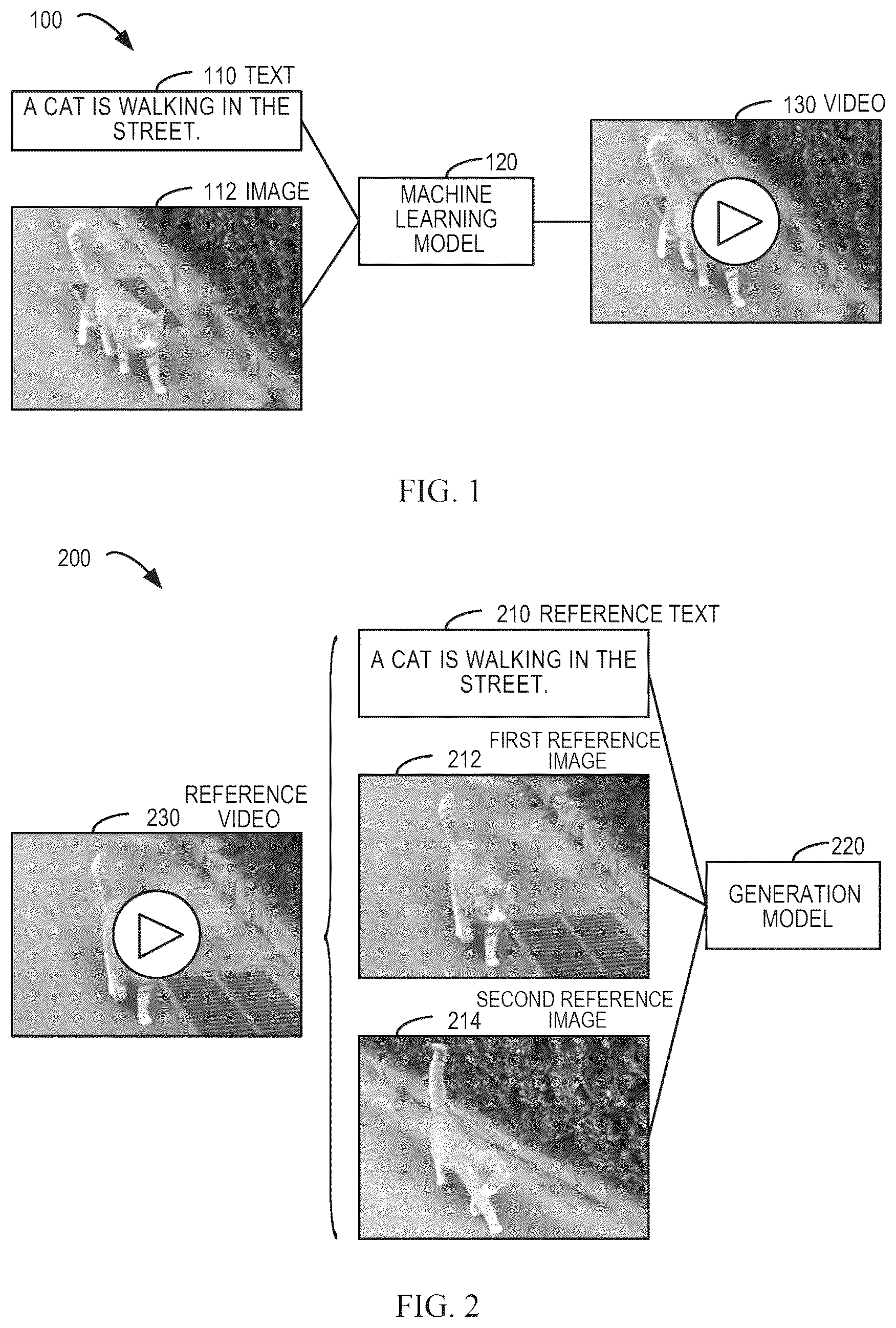Patent US12308050 — Method, apparatus, device and medium for generating a video — Figure 1