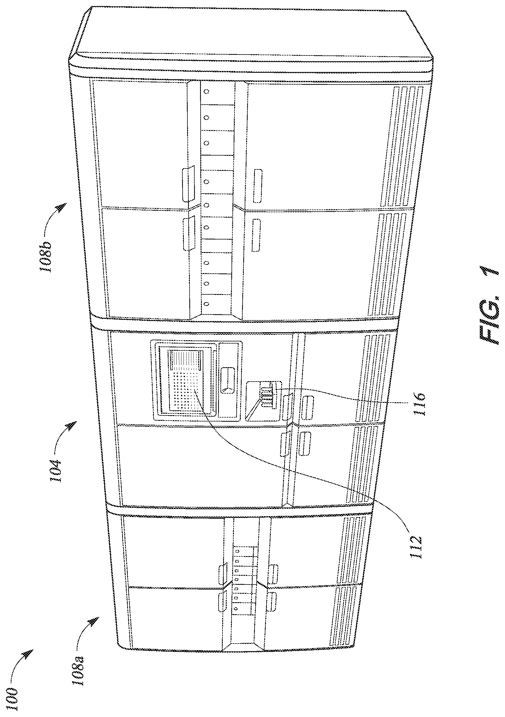 Patent US12308097 — Systems and methods of efficiently performing biological assays — Figure 1