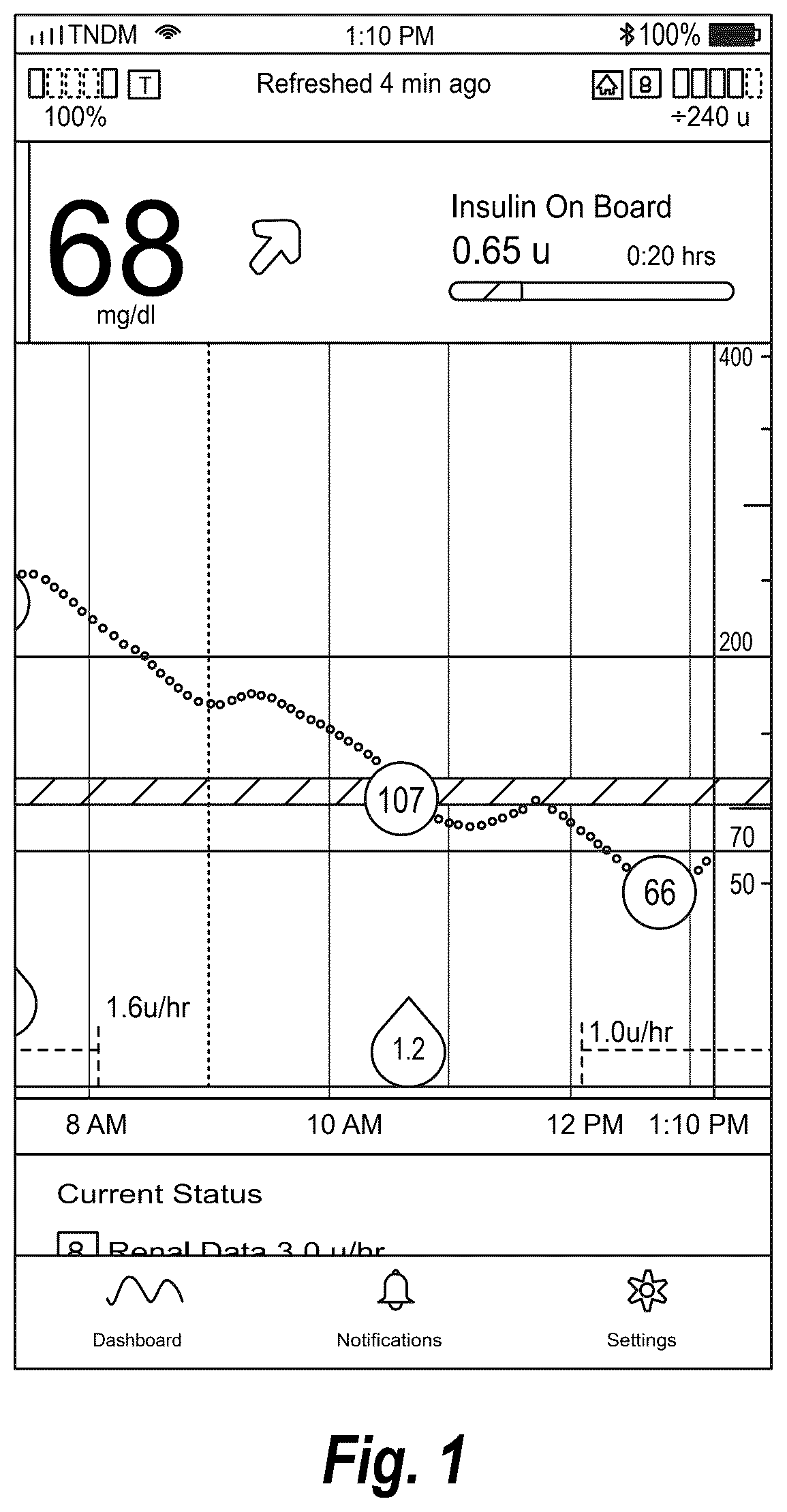 Patent US12308104 — Remote access for medical device therapy — Figure 1