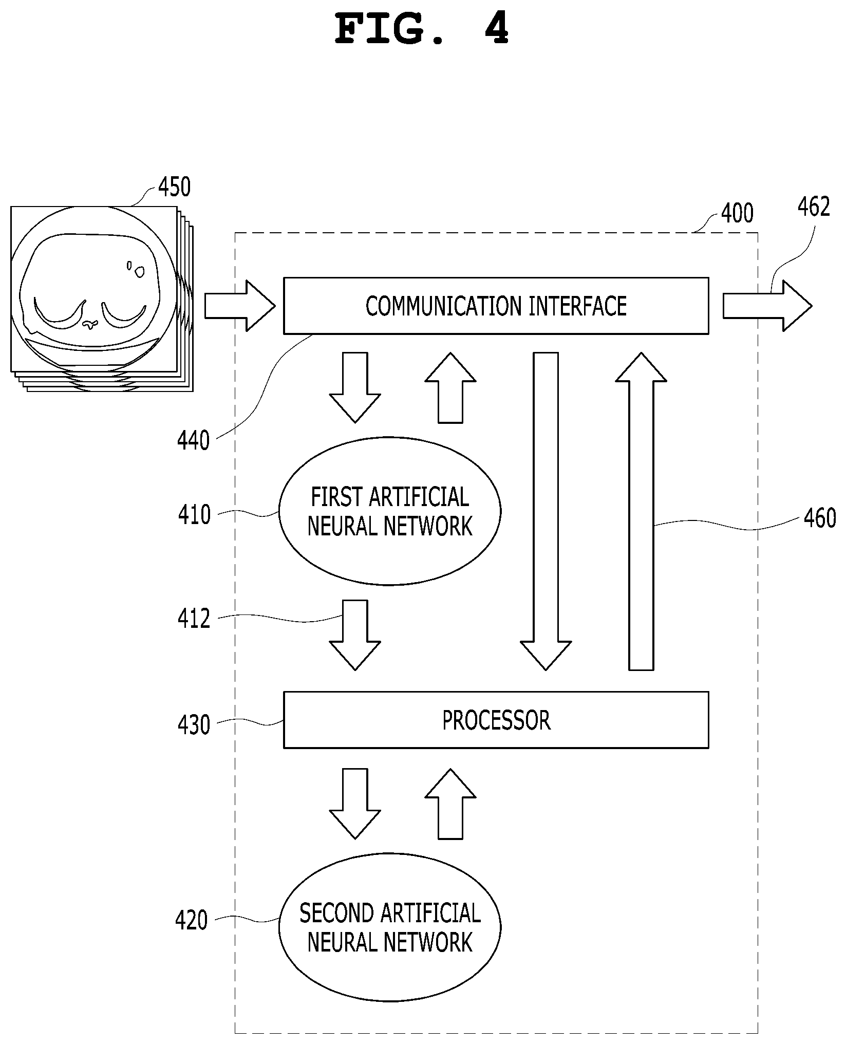 Patent US12308107 Figure 4 – Medical image diagnosis assistance apparatus and method for providing user-preferred style based on medical artificial neural network