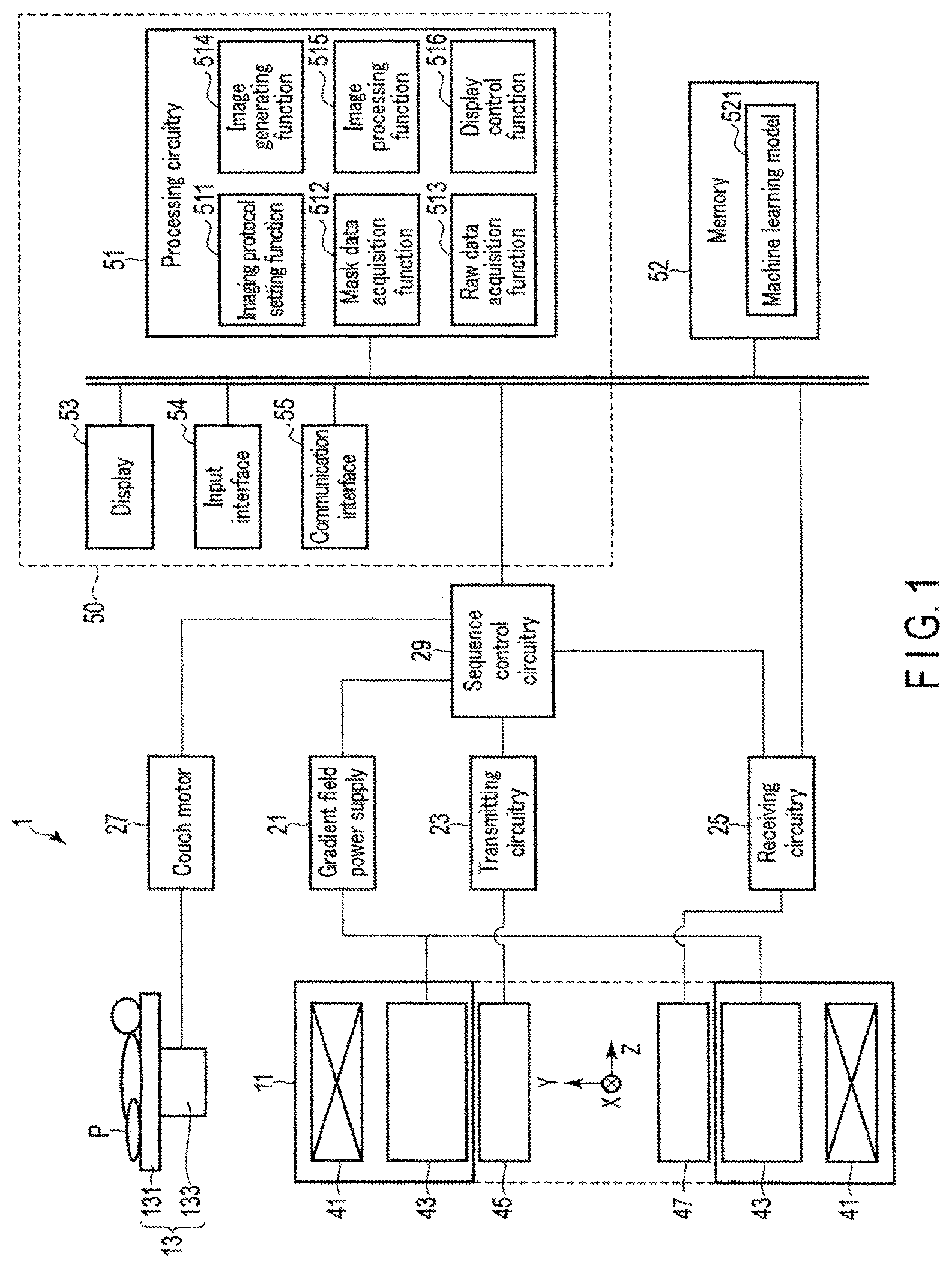 Patent US12308112 — Medical information processing apparatus and medical information processing method — Figure 1