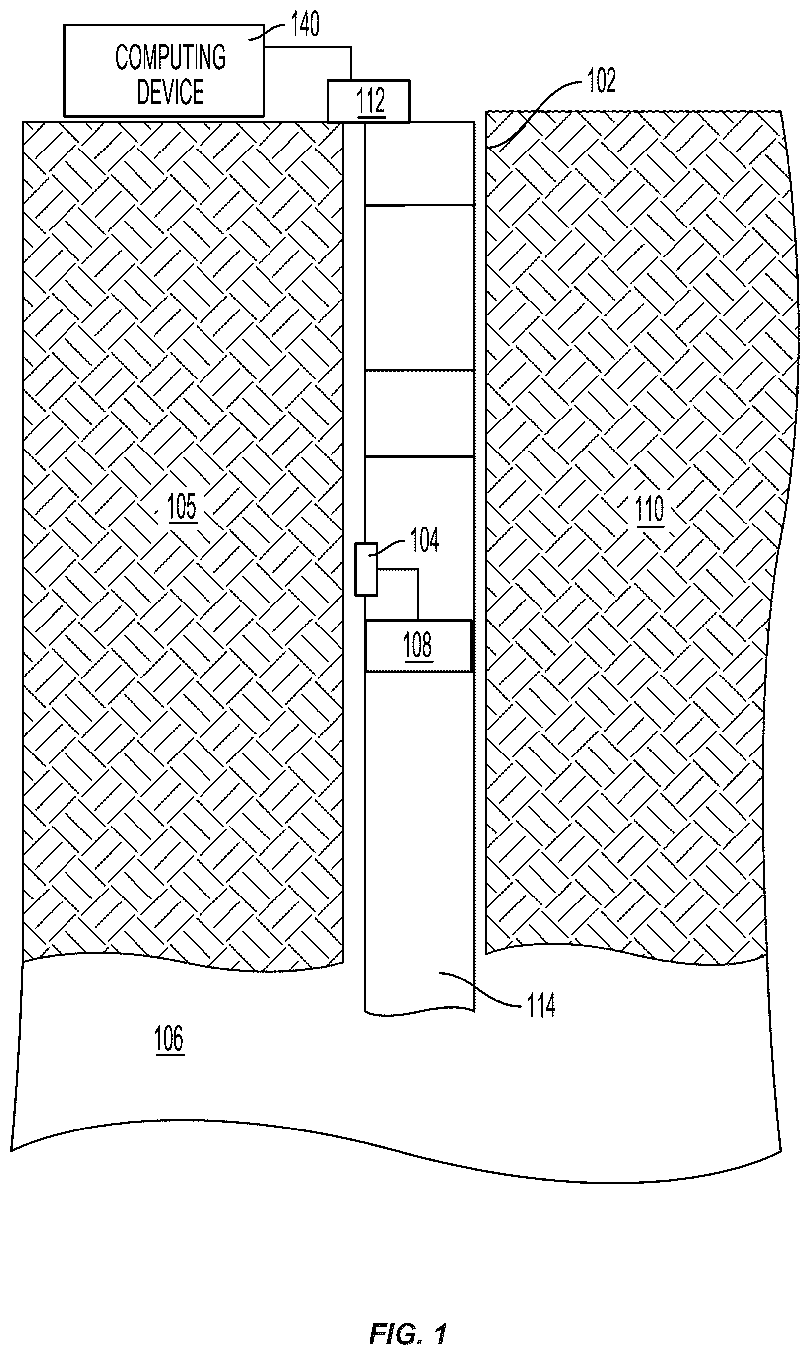 Patent US12308134 — Atomic battery for wellbore operation — Figure 1