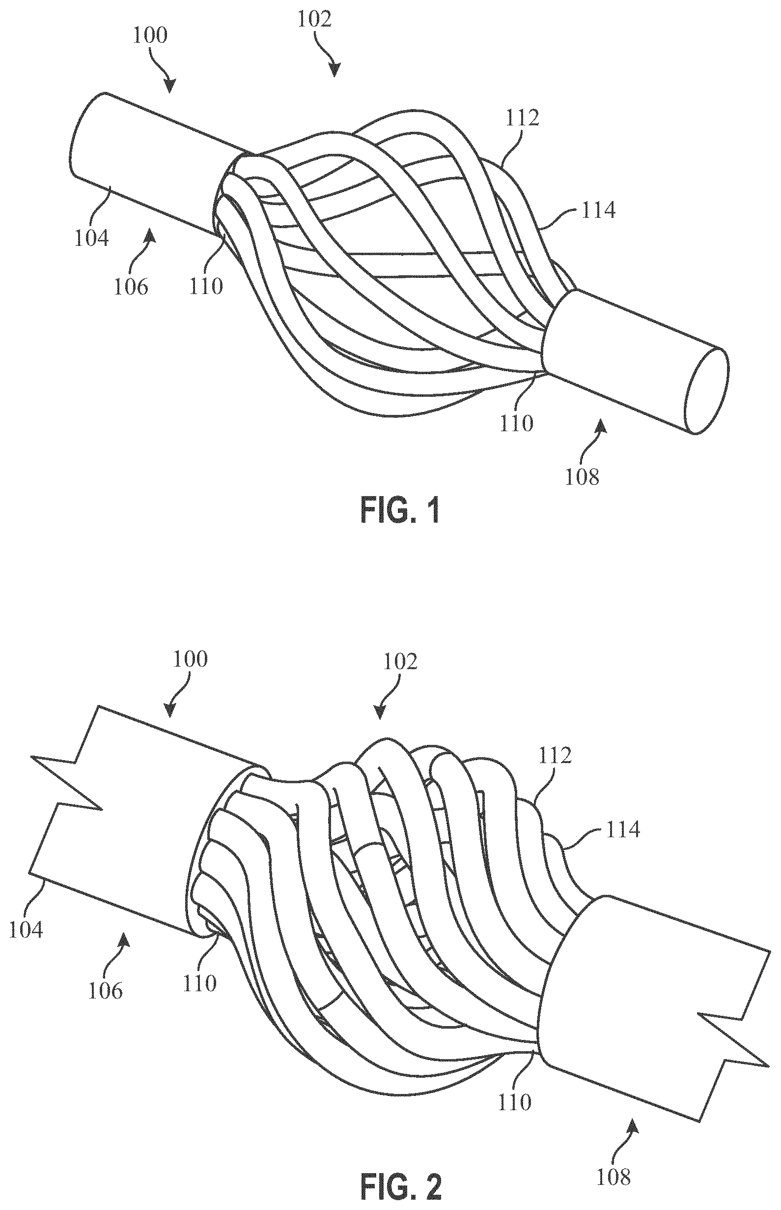 Patent US12308145 — Connection line for high currents and/or voltages, testing device, and method for producing a compensation region — Figure 1