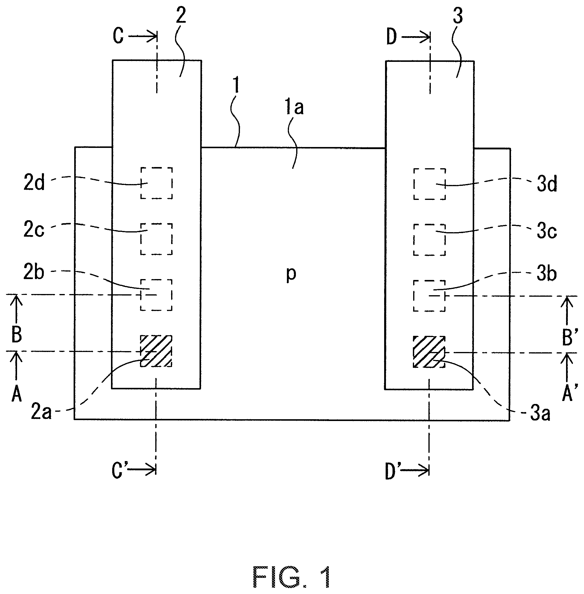 Patent US12308148 — Semiconductor resistance device — Figure 1