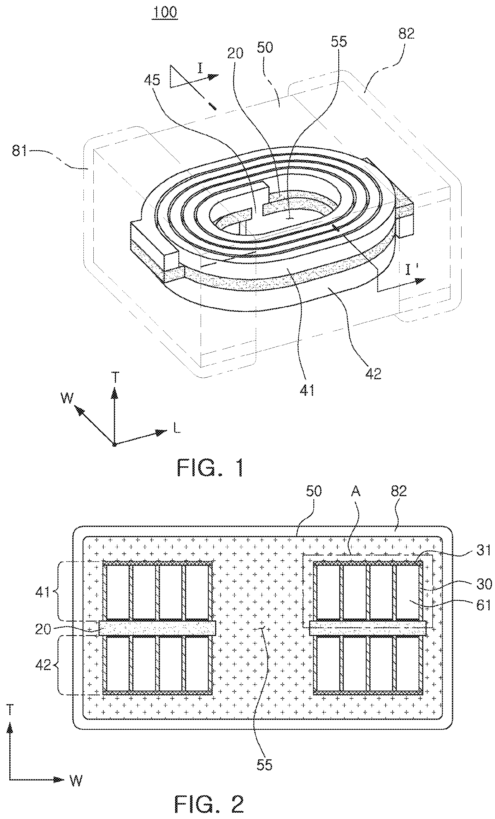 Patent US12308150 — Coil electronic component and method of manufacturing the same — Figure 1