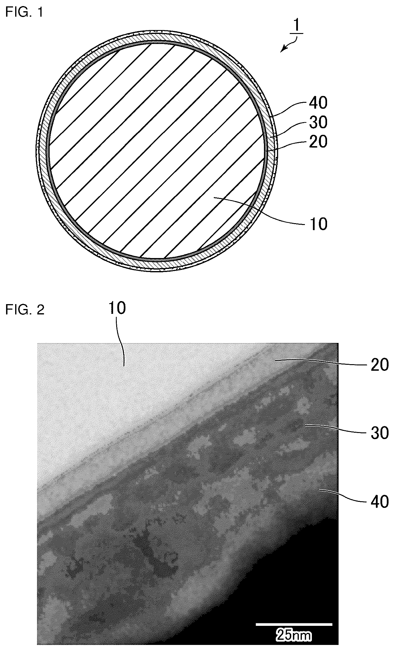 Patent US12308162 — Metal magnetic particle, inductor, method for manufacturing metal magnetic particle, and method for manufacturing metal magnetic core — Figure 1