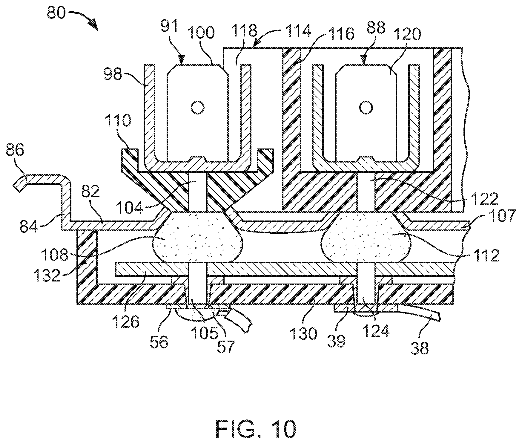 Patent US12308179 Figure 8 – Capacitor with multiple elements for multiple replacement applications