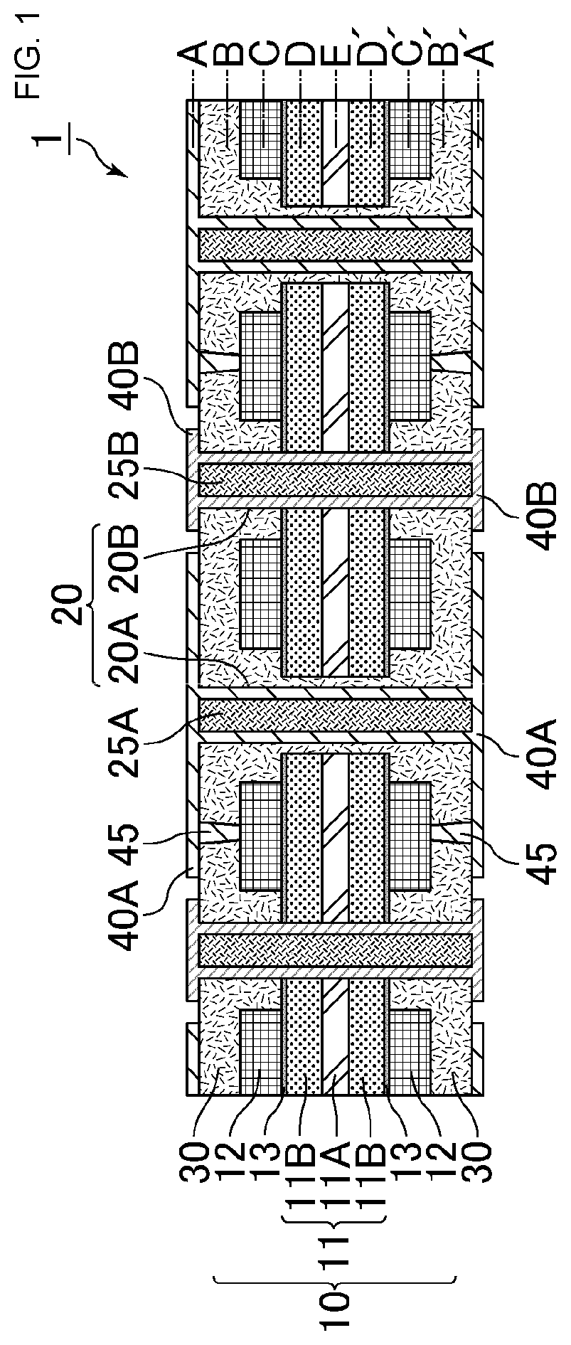 Patent US12308181 — Capacitor element, module, and semiconductor composite device — Figure 1