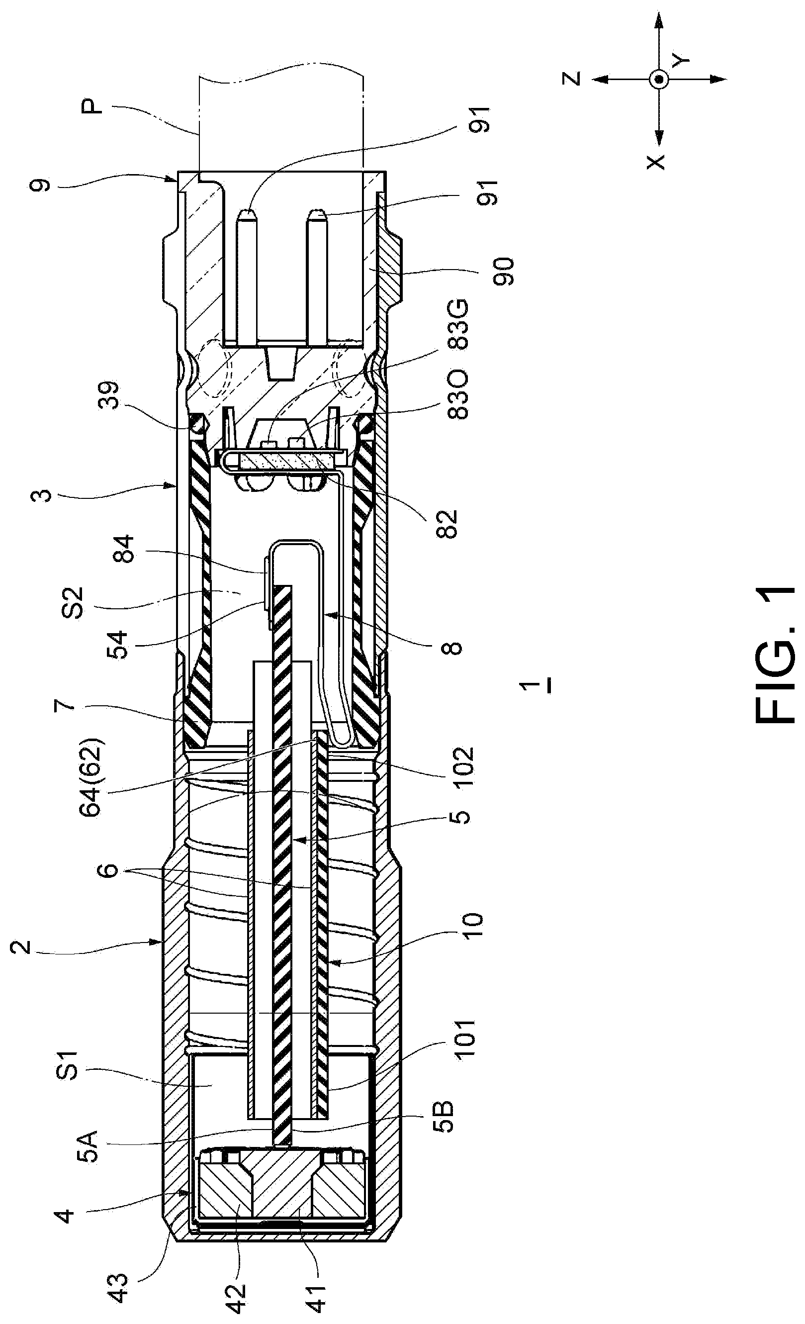 Patent US12308188 Figure 1 – Sensor having shield film covering main substrate for immunizing noise
