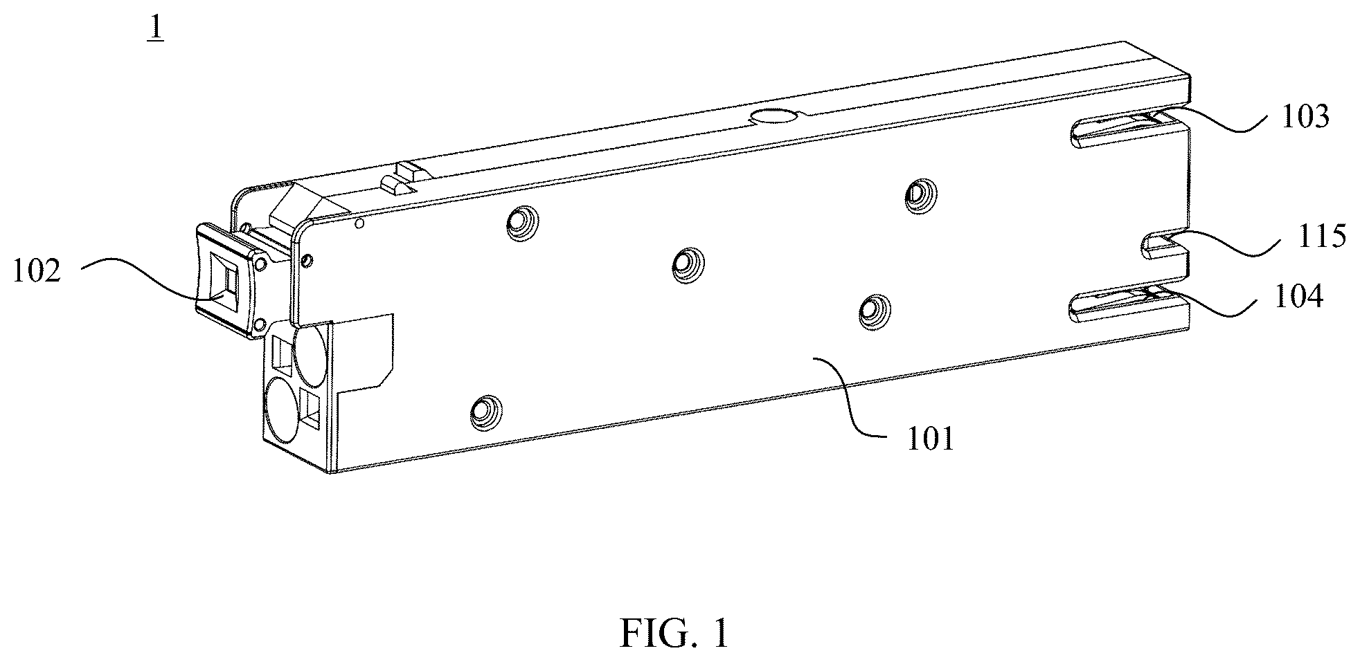 Patent US12308191 Figure 1 – Circuit breaker and power distribution box