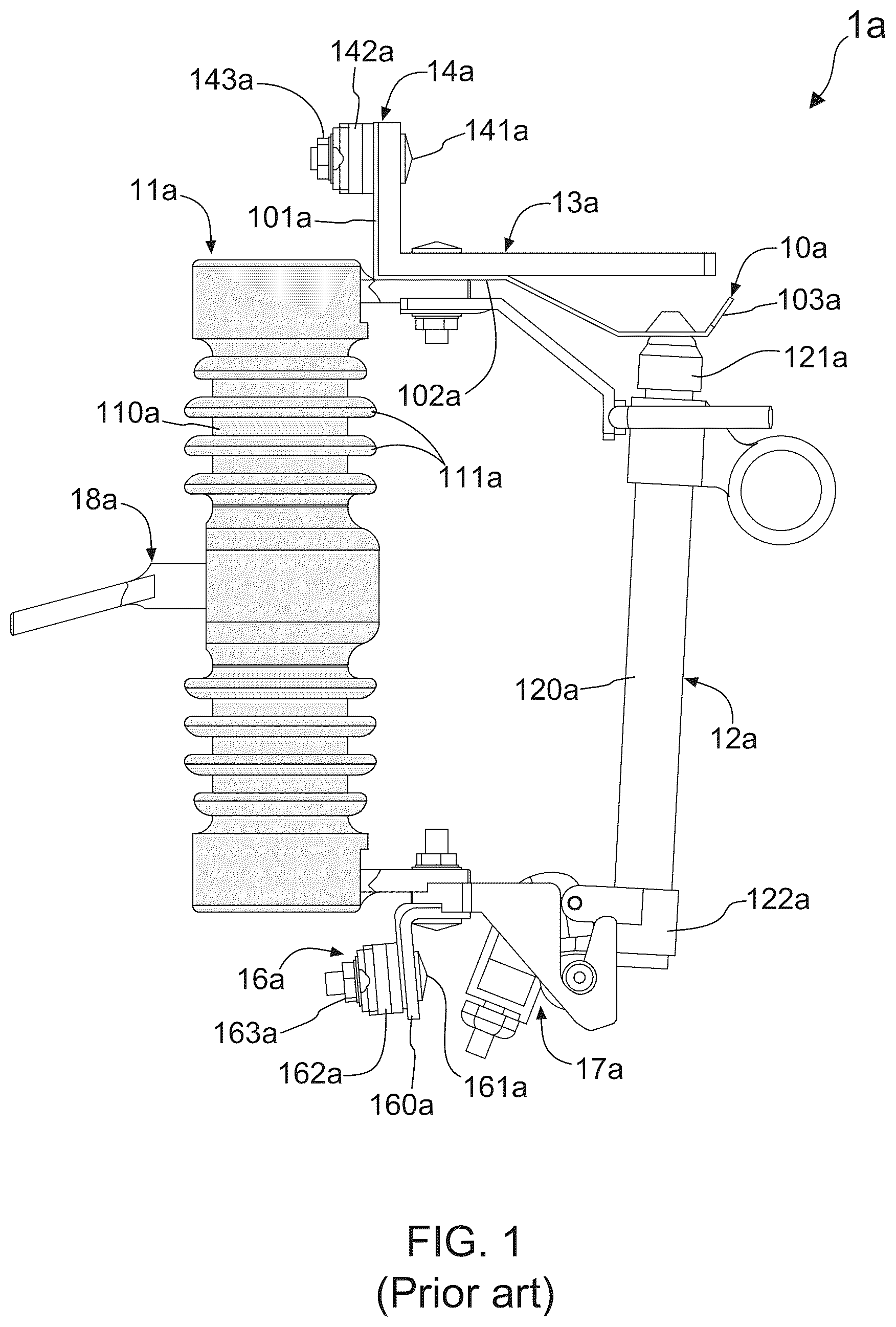 Patent US12308196 — Insulation device and fuse cutout having the same — Figure 1