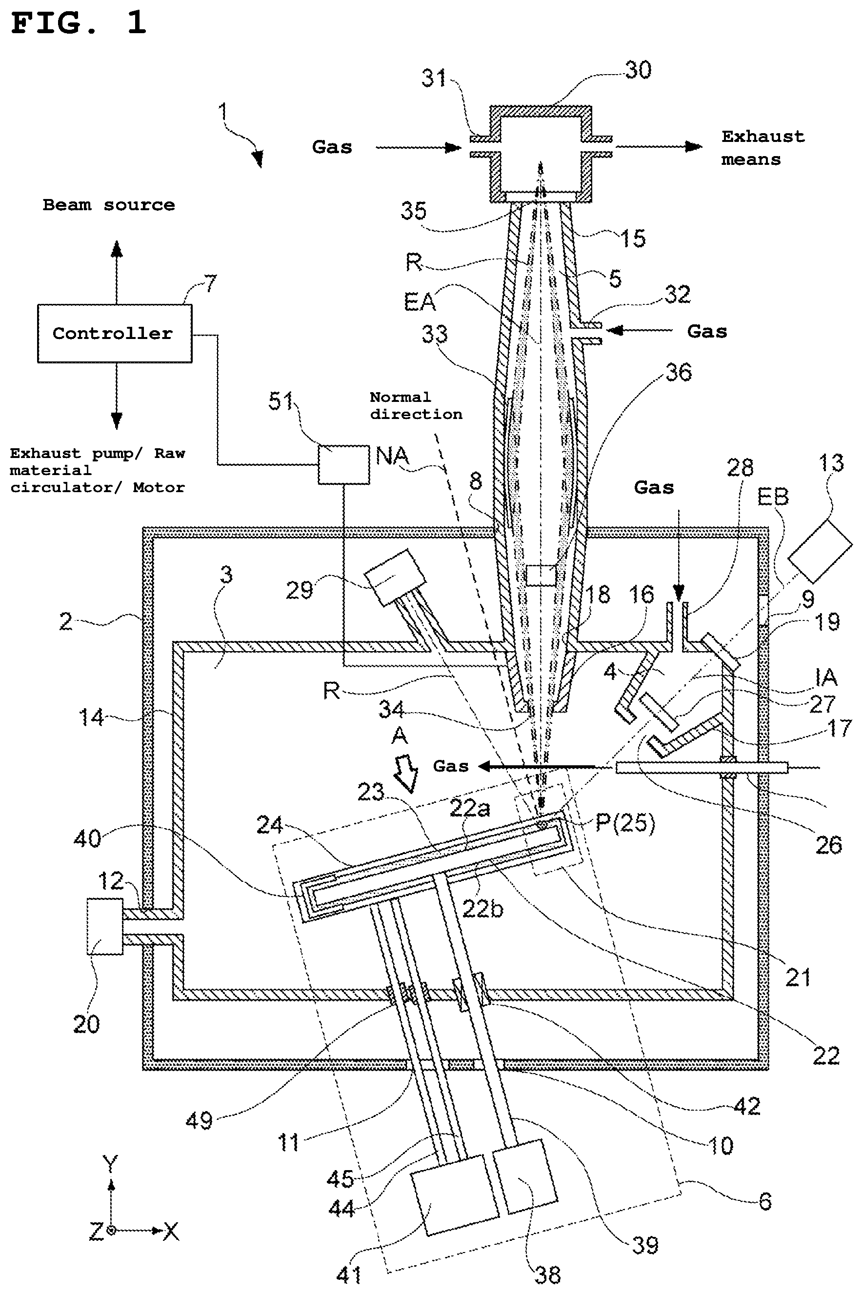 Patent US12308200 Figure 1 – Light source apparatus