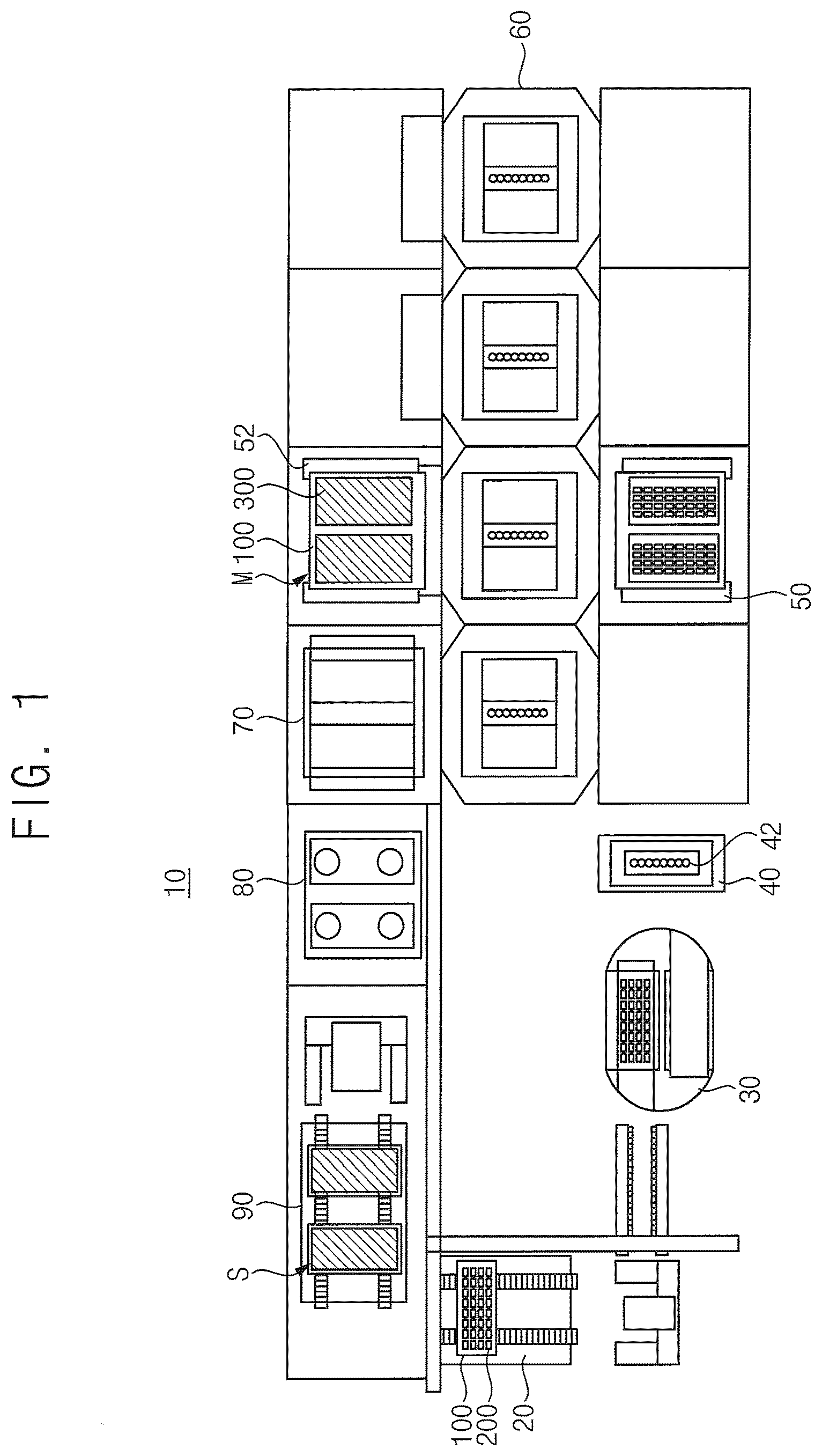 Patent US12308253 — Molded product for semiconductor strip and method of manufacturing semiconductor package — Figure 1