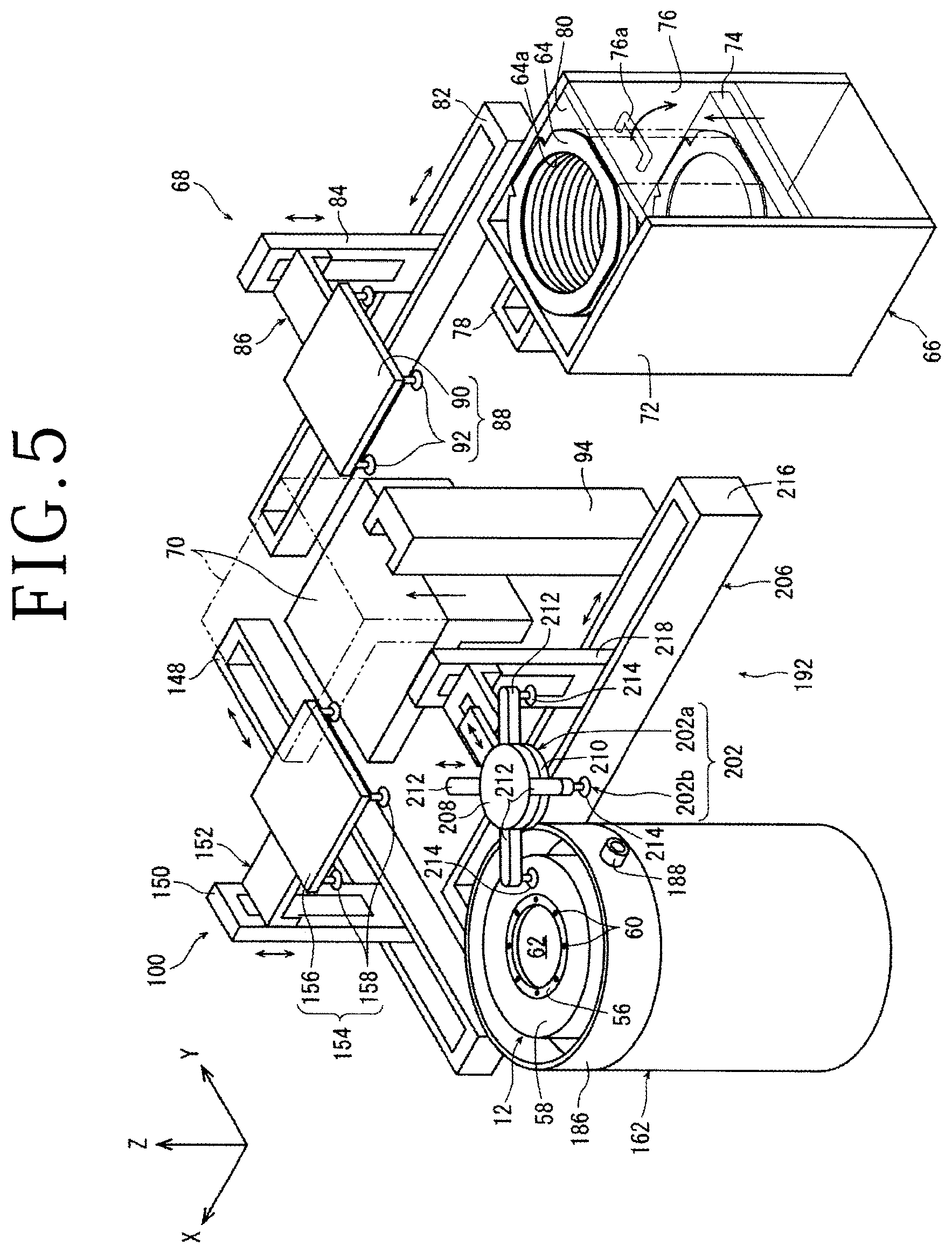 Patent US12308262 Figure 5 – Processing apparatus