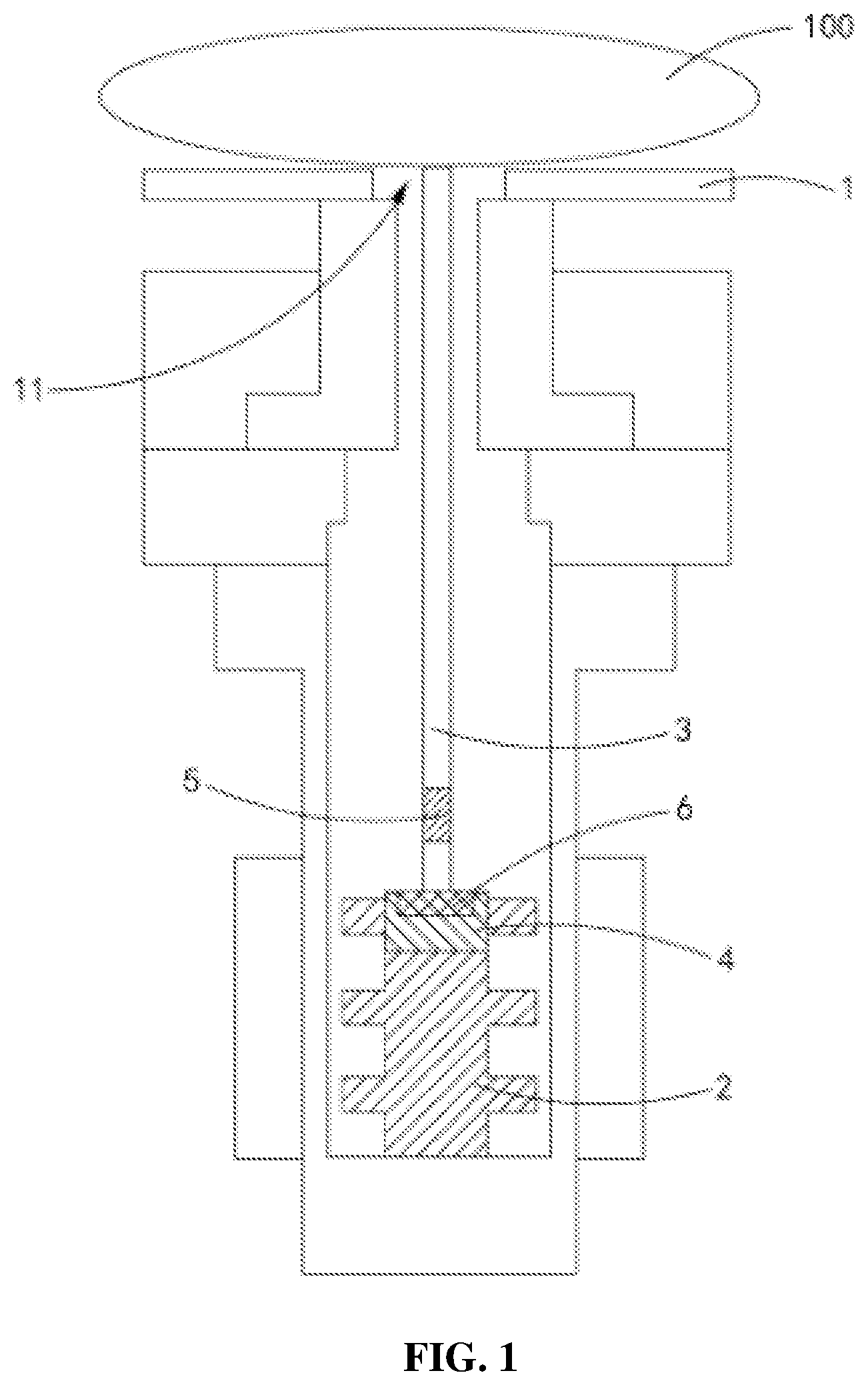 Patent US12308277 — Wafer processing device and wafer conveying method — Figure 1