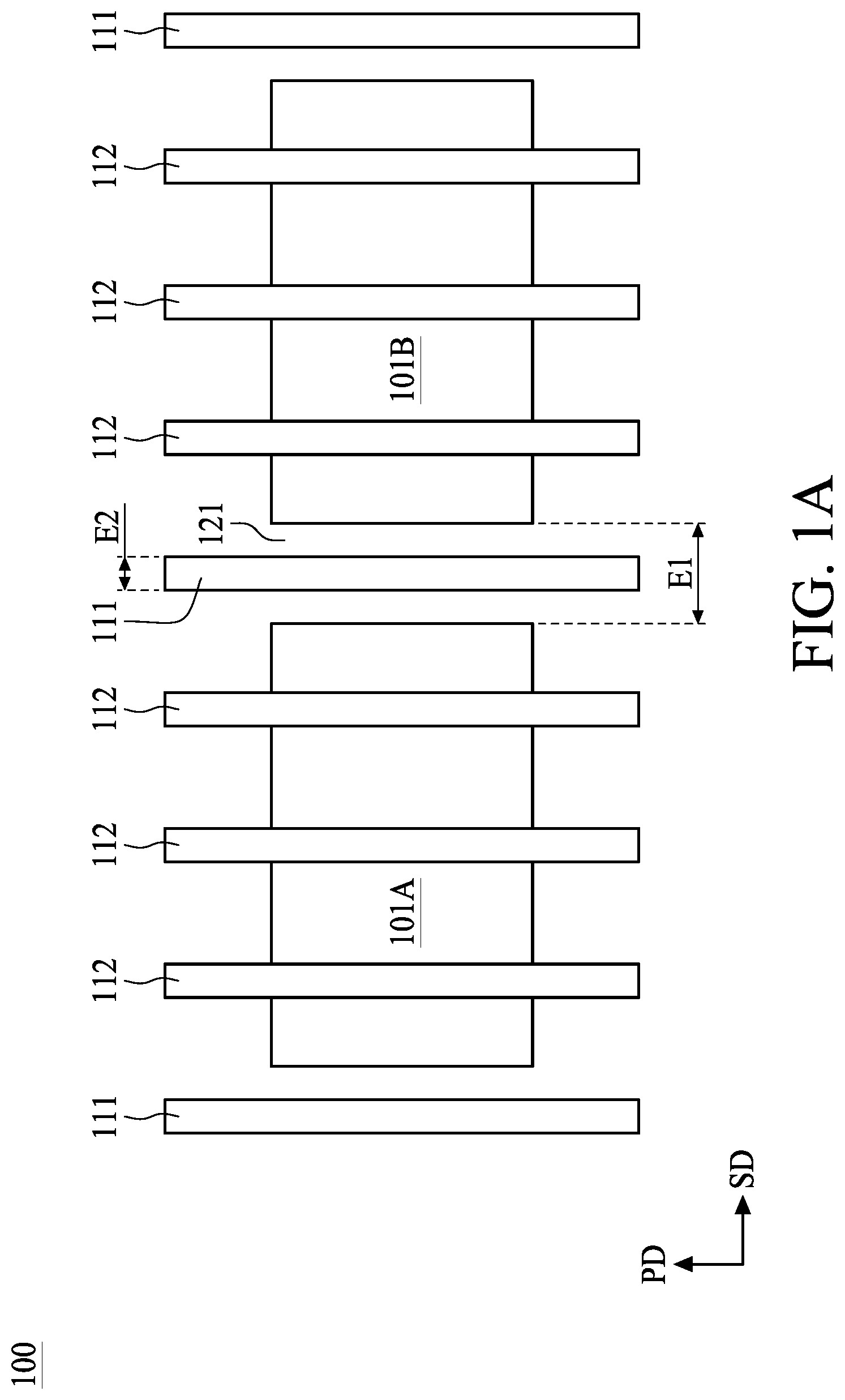 Patent US12308279 — Semiconductor device including an isolation region having an edge being covered and manufacturing method for the same — Figure 1
