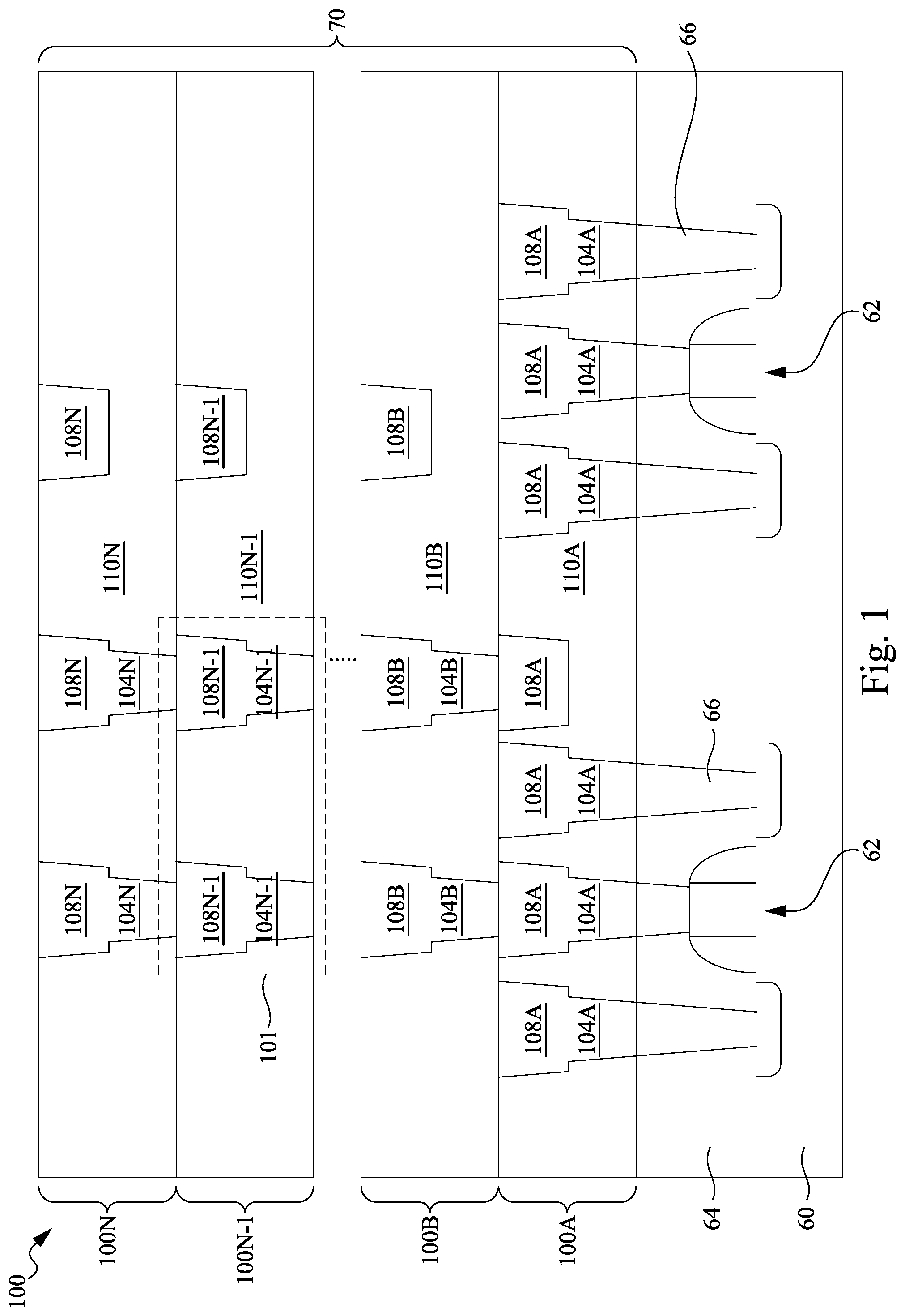 Patent US12308283 Figure 1 – Method for forming interconnect structure