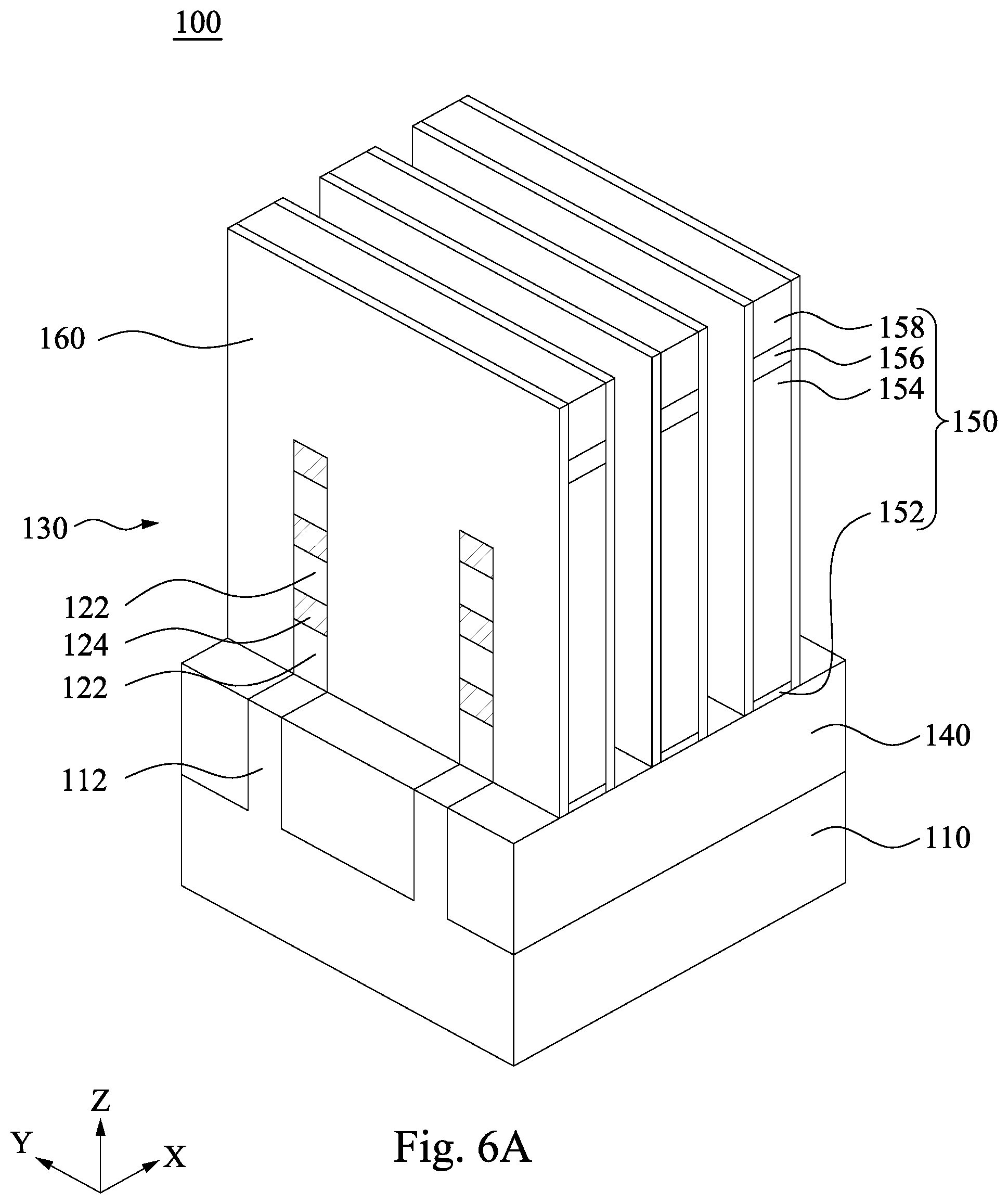 Patent US12308287 Figure 9 – Integrated circuit structure with backside dielectric layer having air gap