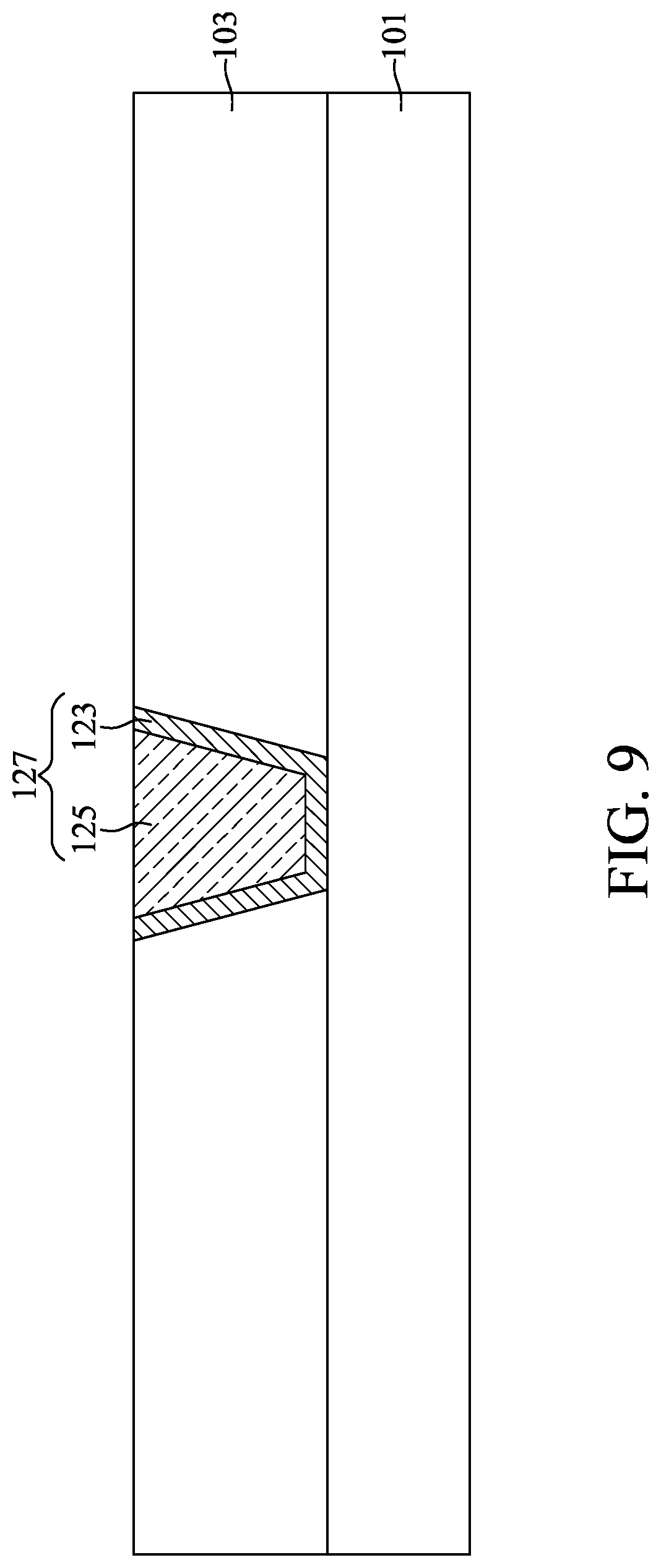 Patent US12308290 Figure 9 – Method for preparing semiconductor device structure with fluorine-catching layer