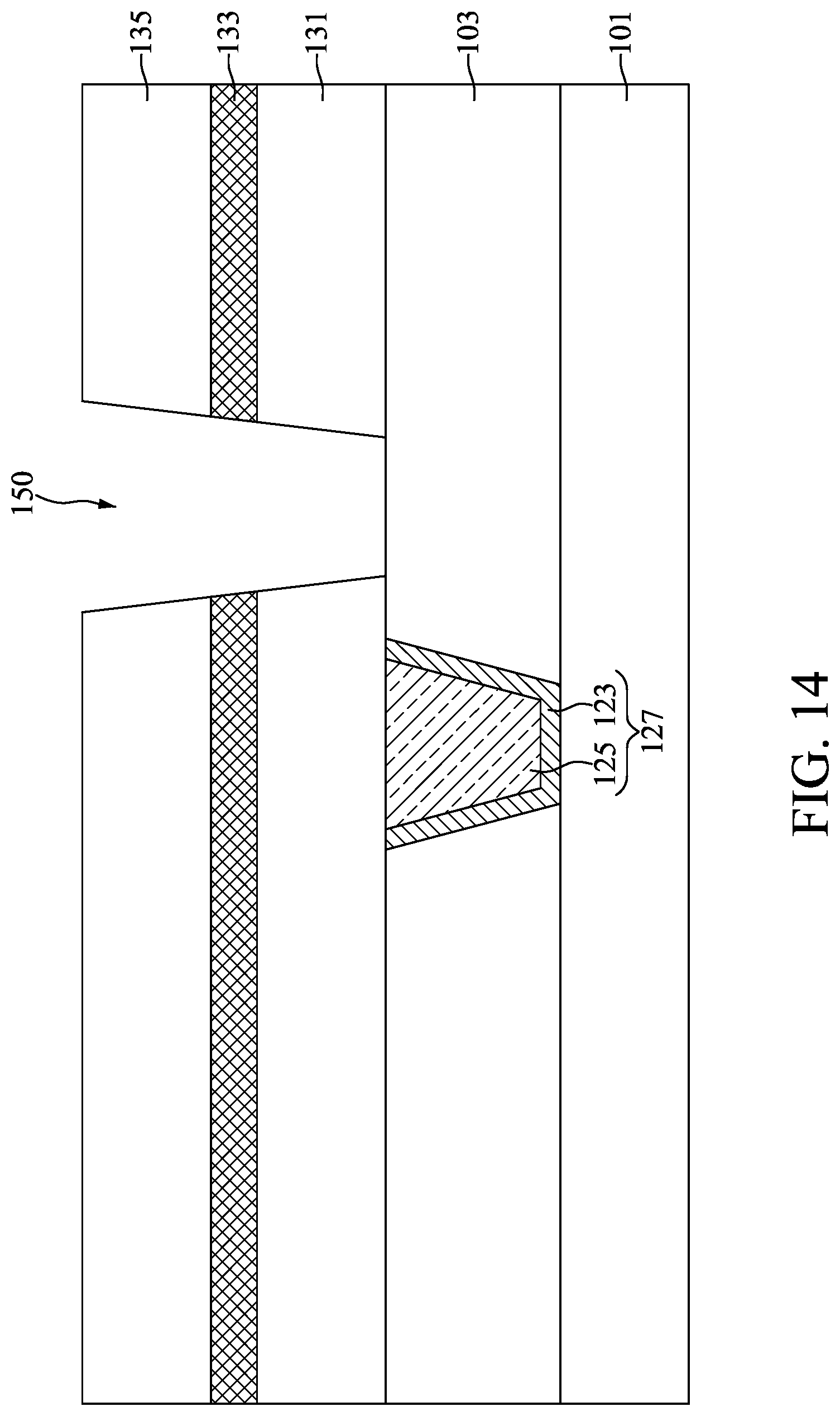 Patent US12308290 Figure 14 – Method for preparing semiconductor device structure with fluorine-catching layer