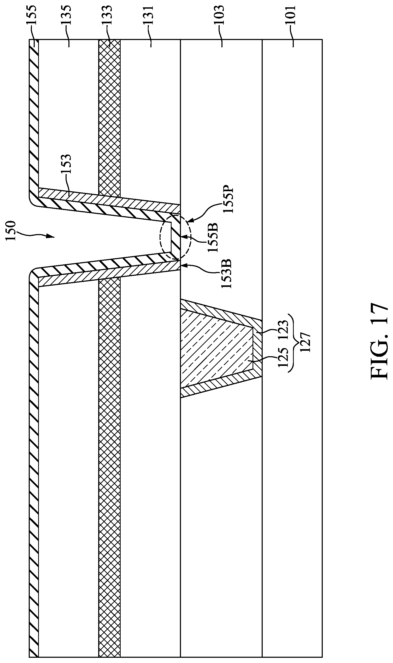 Patent US12308290 Figure 17 – Method for preparing semiconductor device structure with fluorine-catching layer