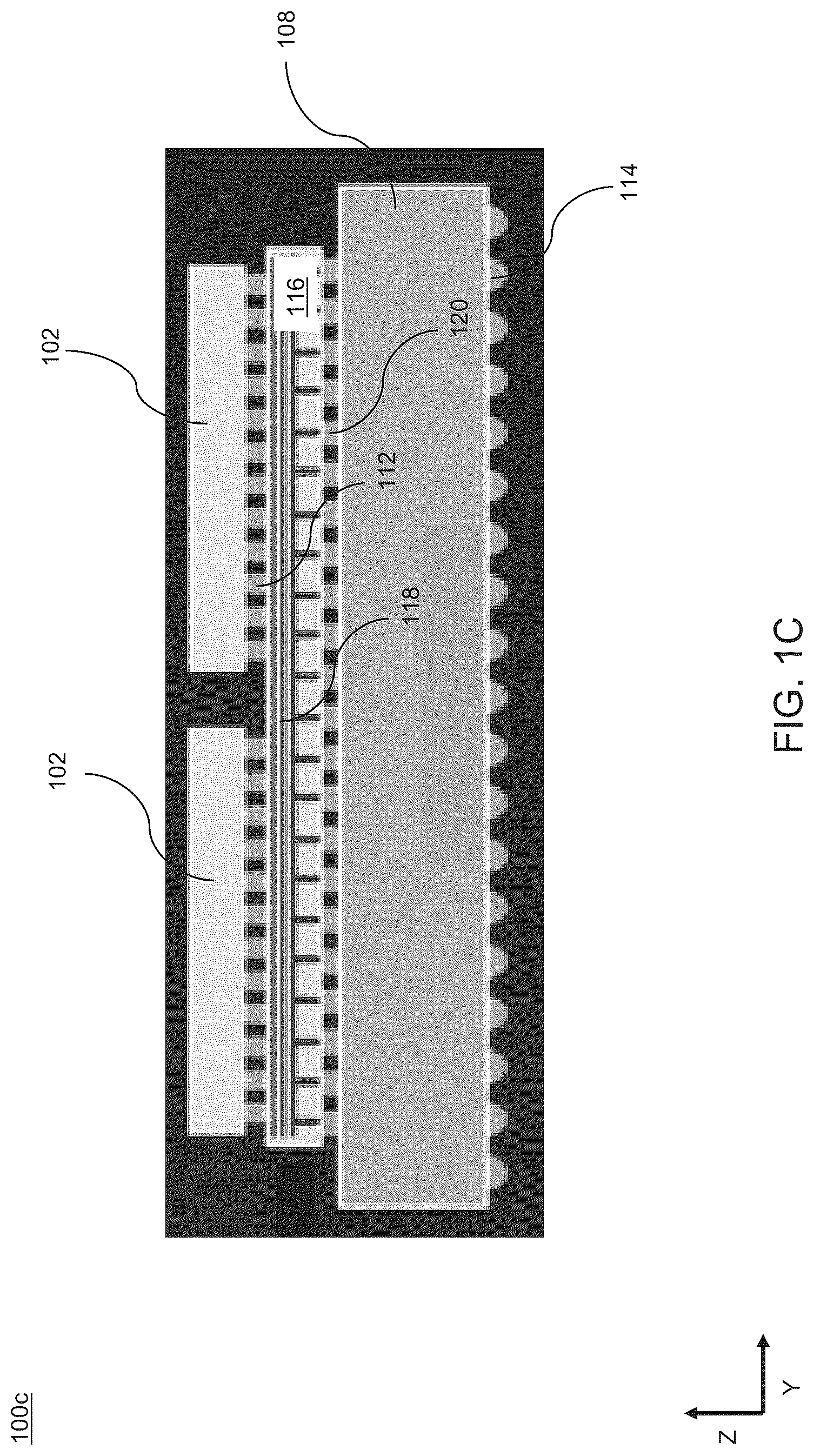 Patent US12308321 Figure 3 – Structures to increase substrate routing density and methods of forming the same