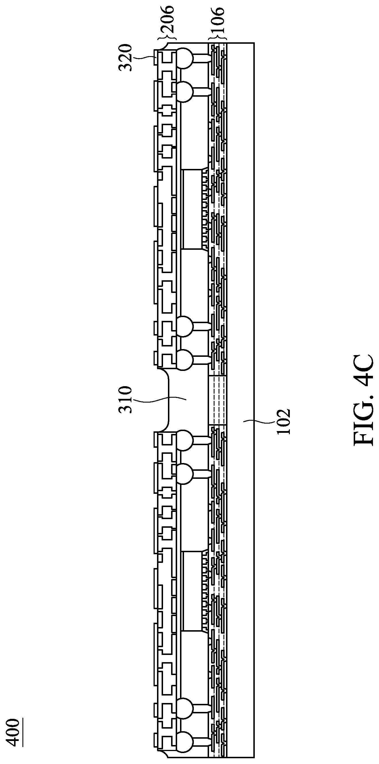 Patent US12308322 Figure 19 – Dual-sided routing in 3D semiconductor system-in-package structure and methods of forming the same