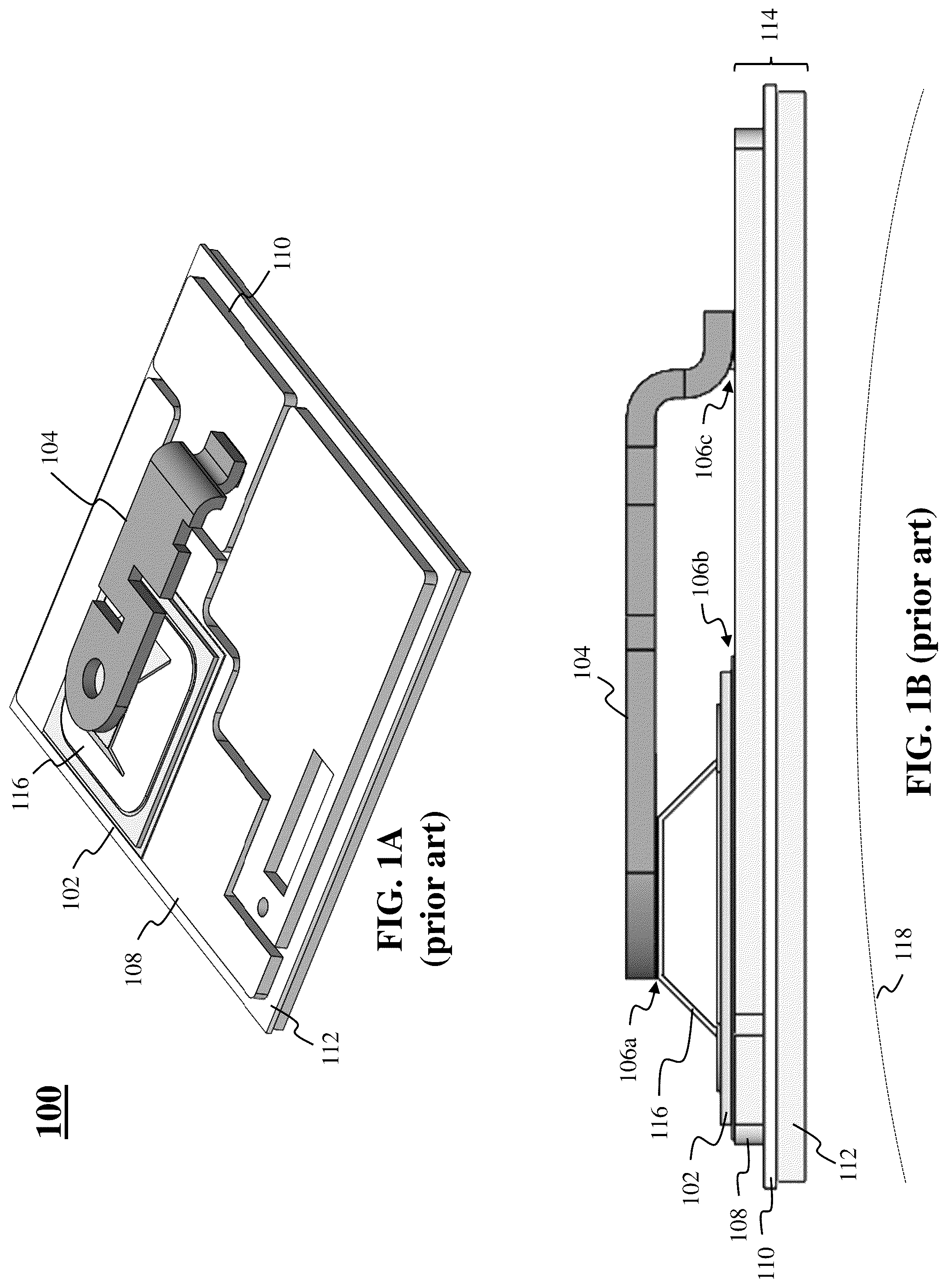 Patent US12308338 — Power substrate assembly with reduced warpage — Figure 1