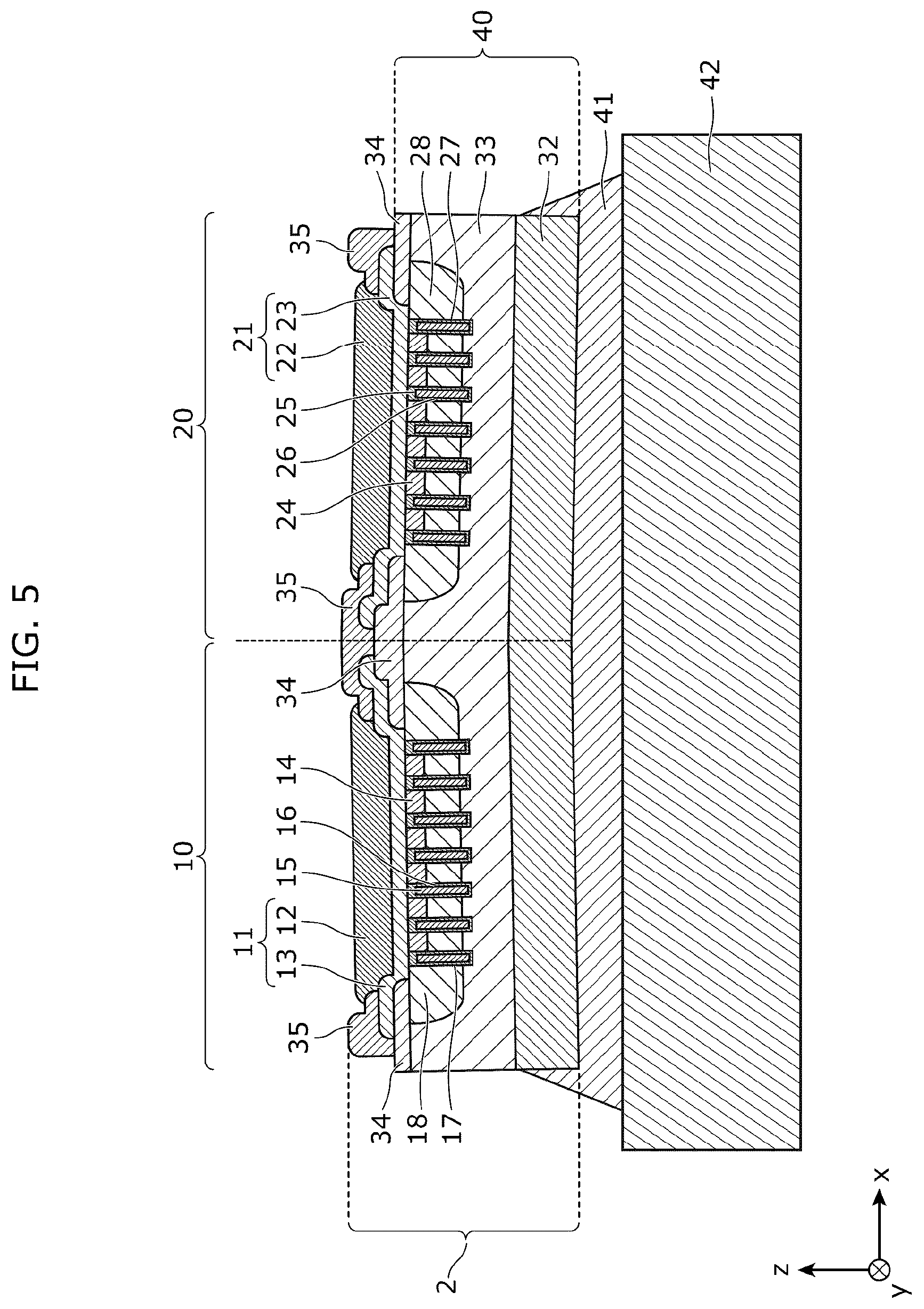 Patent US12308350 Figure 7 – Semiconductor device