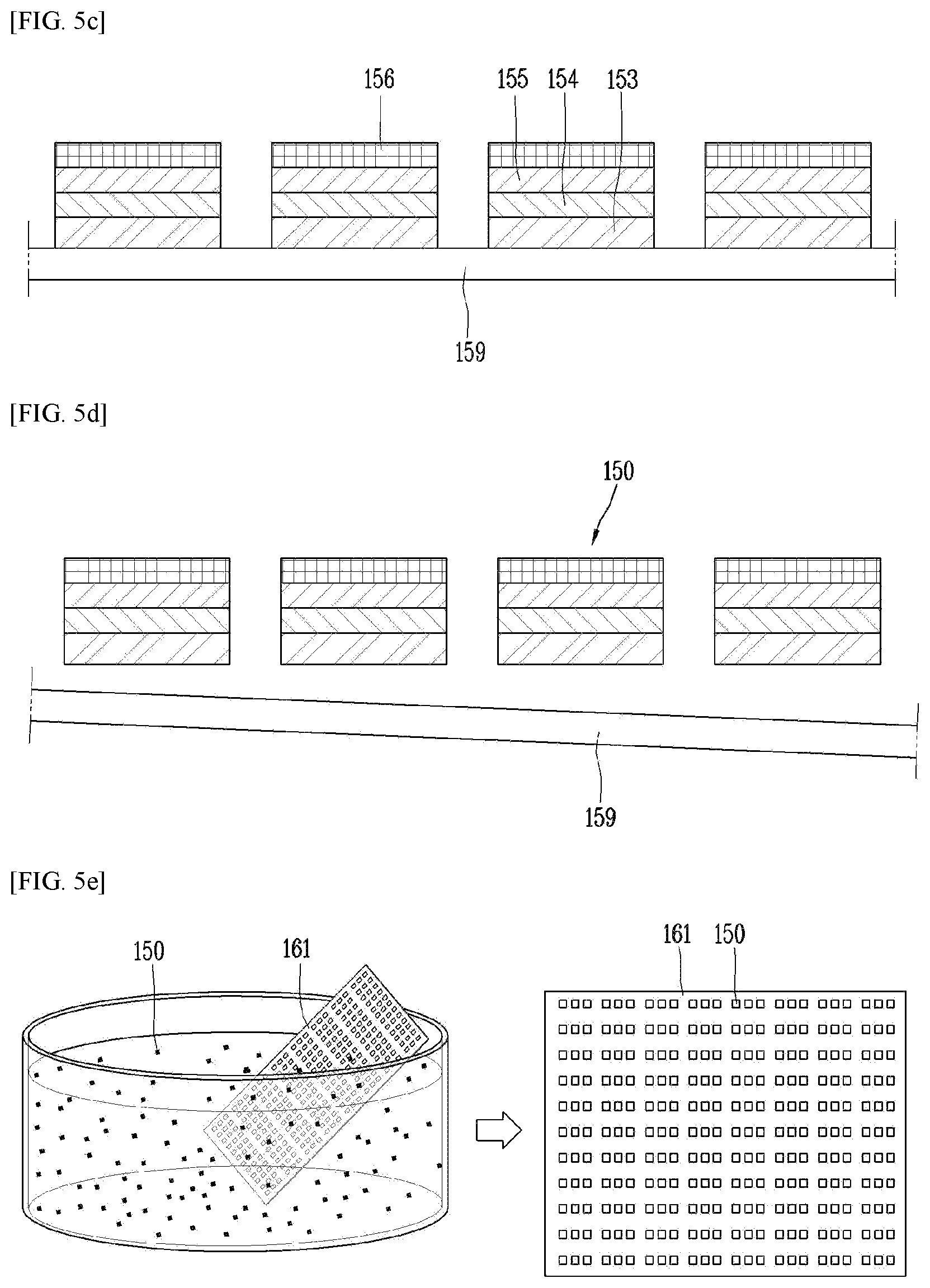 Patent US12308352 Figure 4 – Display device using micro led