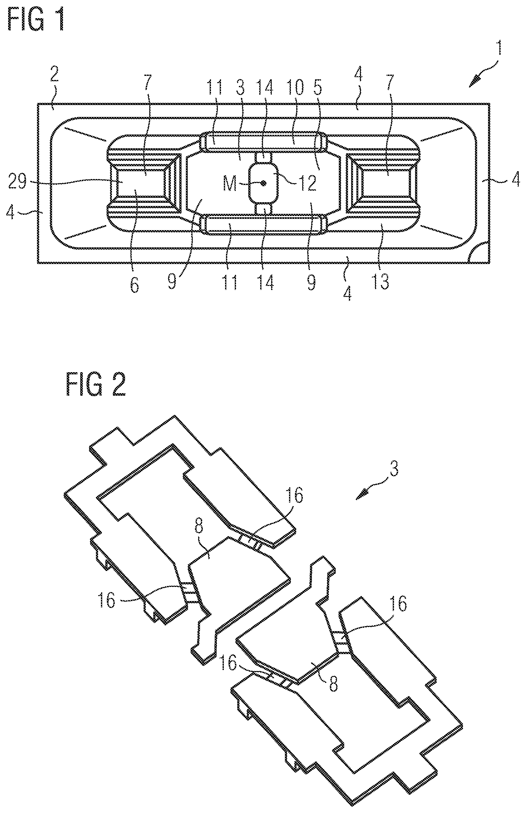 Patent US12308374 — Radiation-emitting component and method for producing same — Figure 1