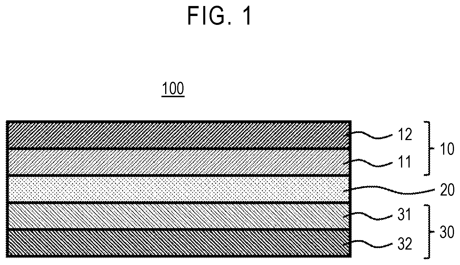 Patent US12308382 — All-solid-state battery — Figure 1