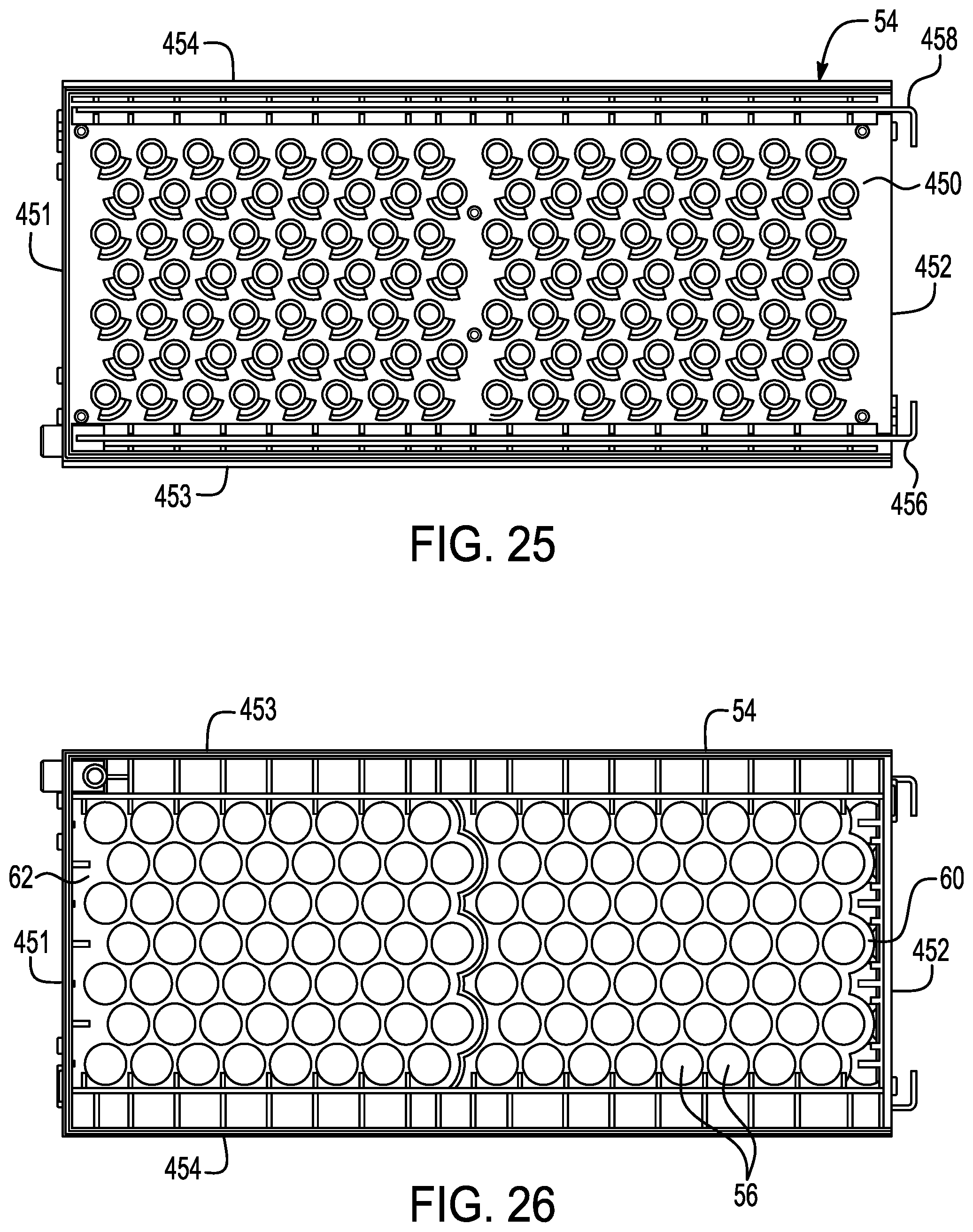 Patent US12308411 Figure 14 – Battery cell retention frame
