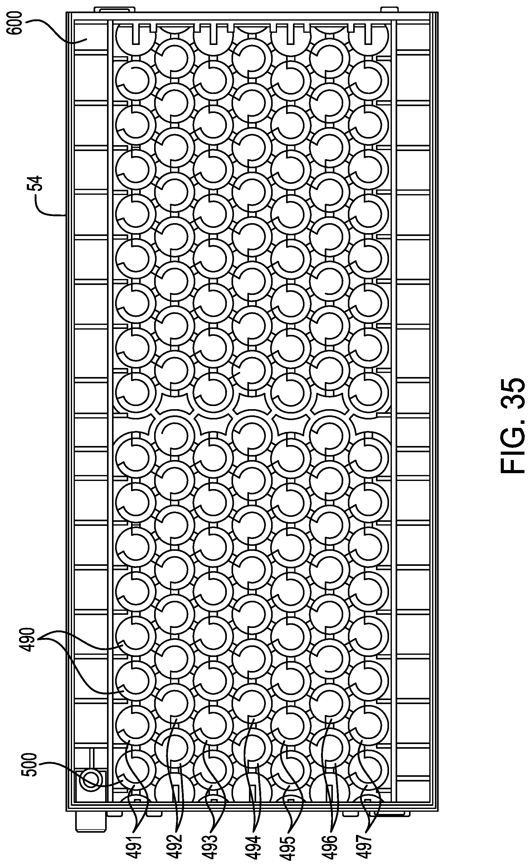 Patent US12308411 Figure 19 – Battery cell retention frame
