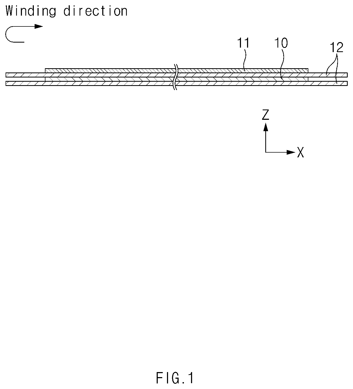 Patent US12308429 — Lithium secondary battery — Figure 1