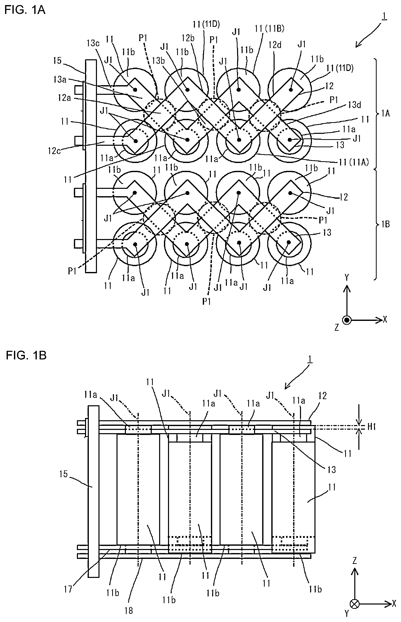 Patent US12308451 — Battery pack — Figure 1