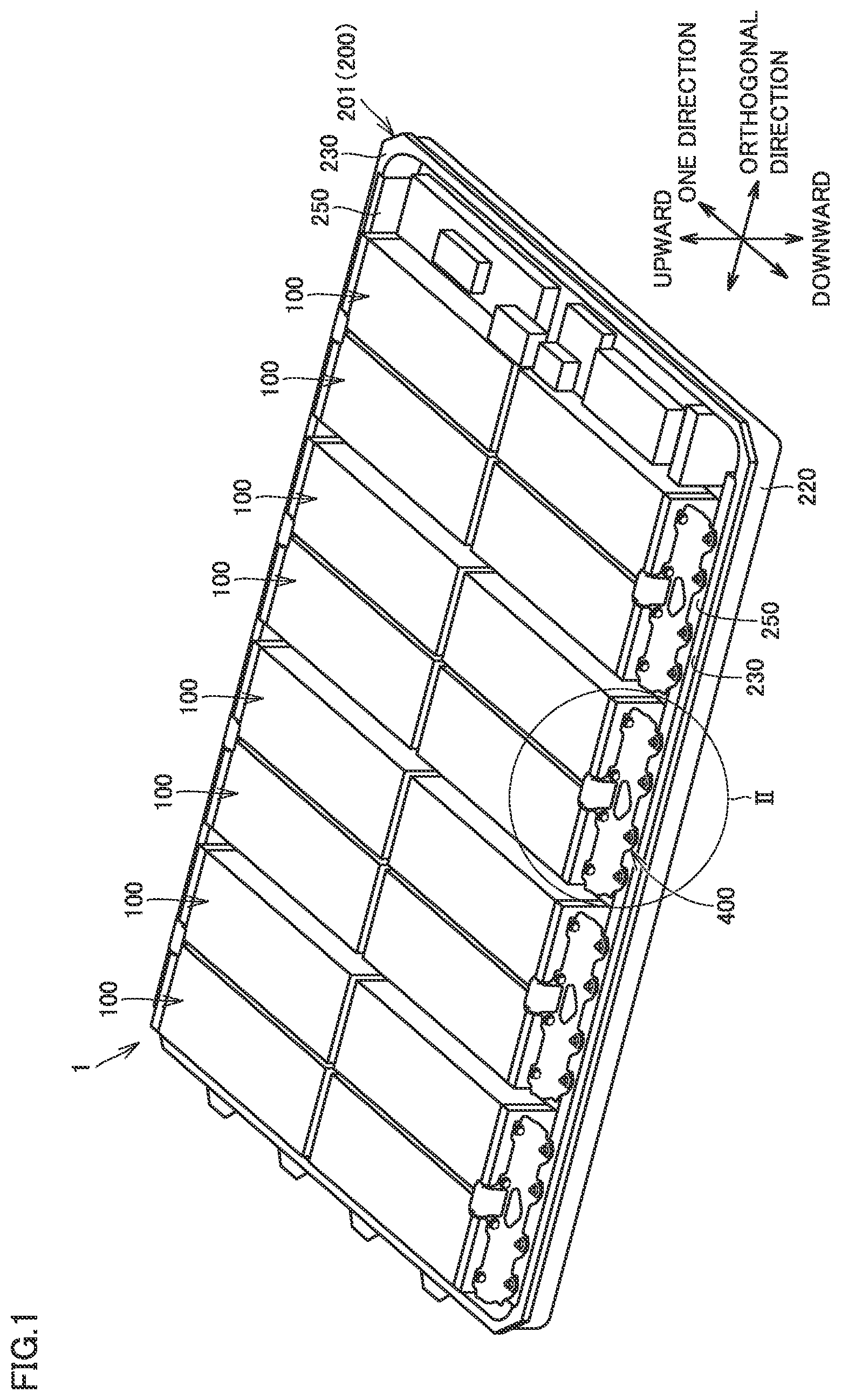 Patent US12308457 — Power storage device — Figure 1