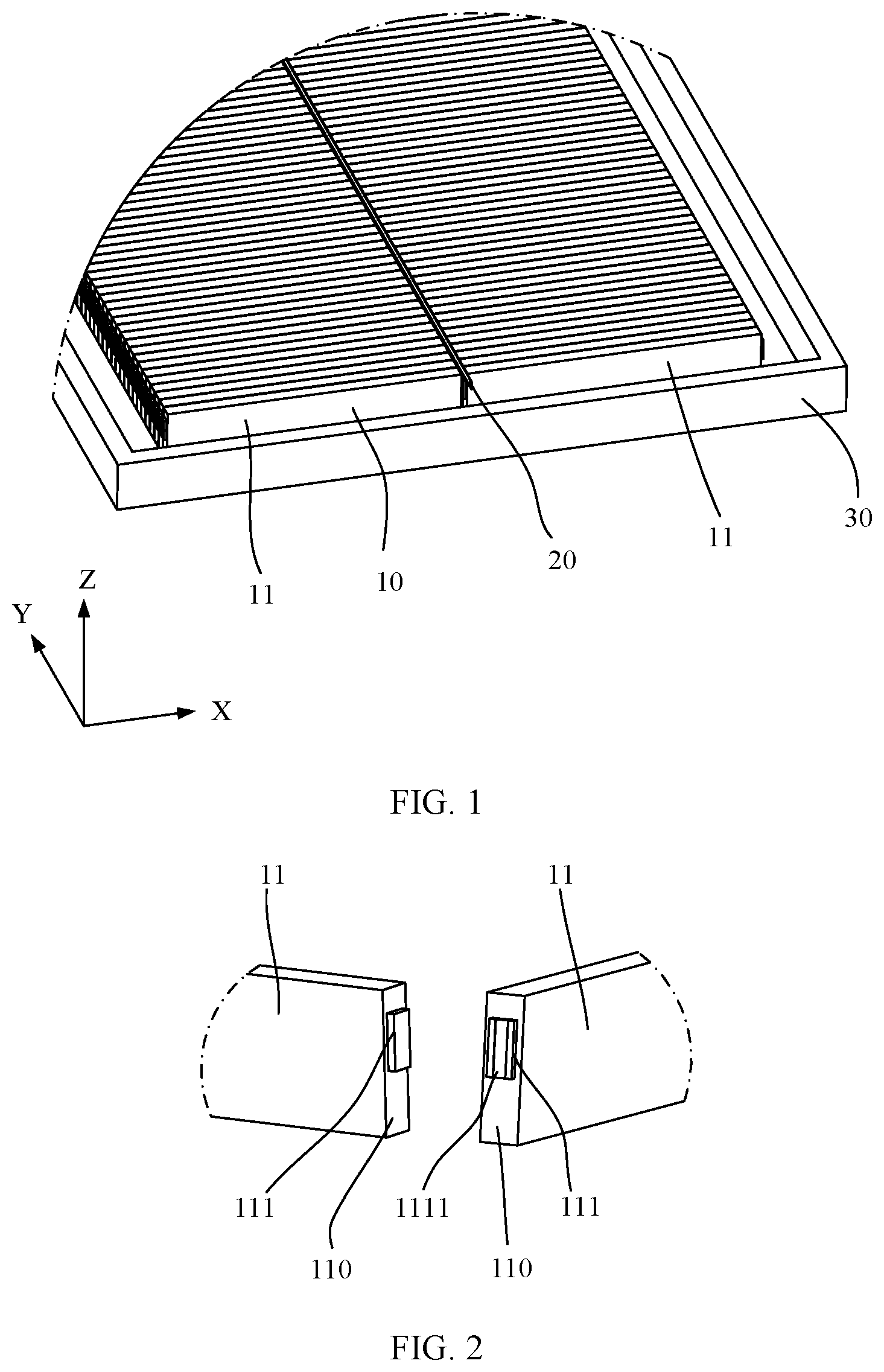 Patent US12308460 — Battery, powered device, and method of manufacturing battery — Figure 1