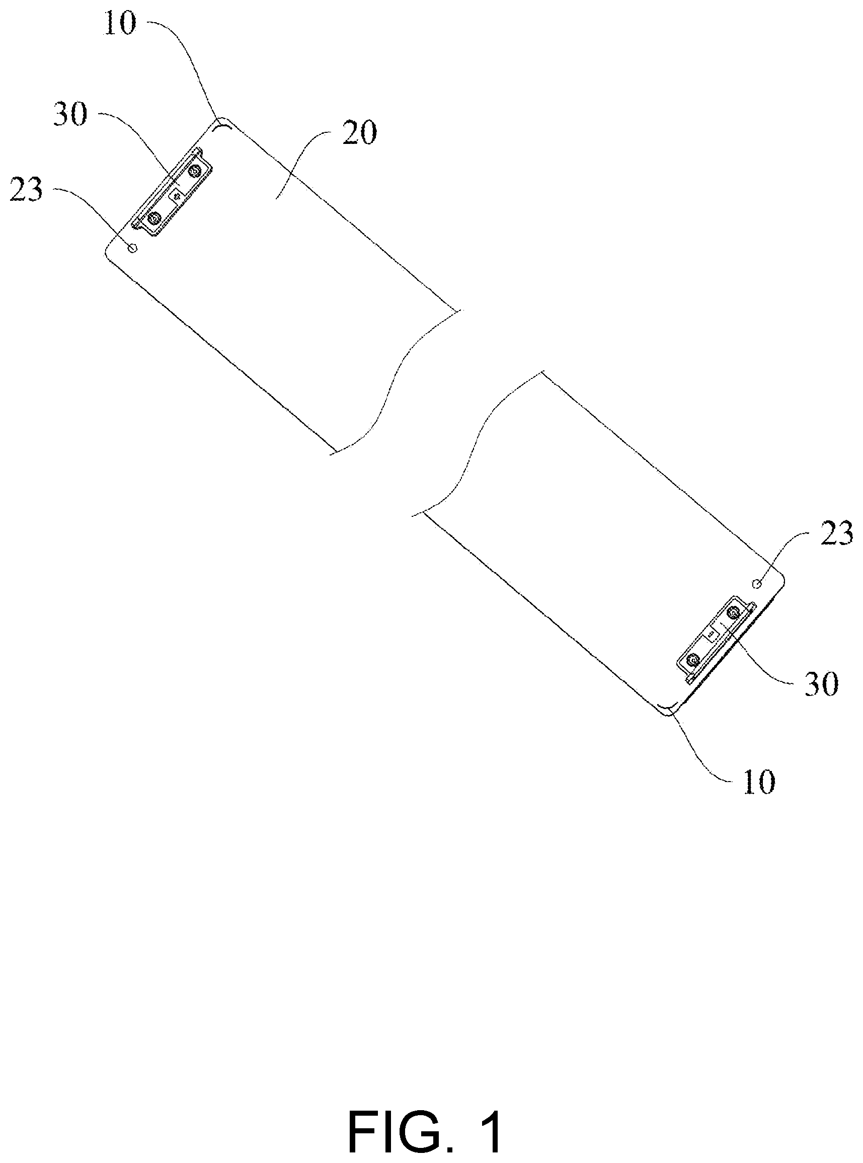 Patent US12308465 Figure 1 – Battery