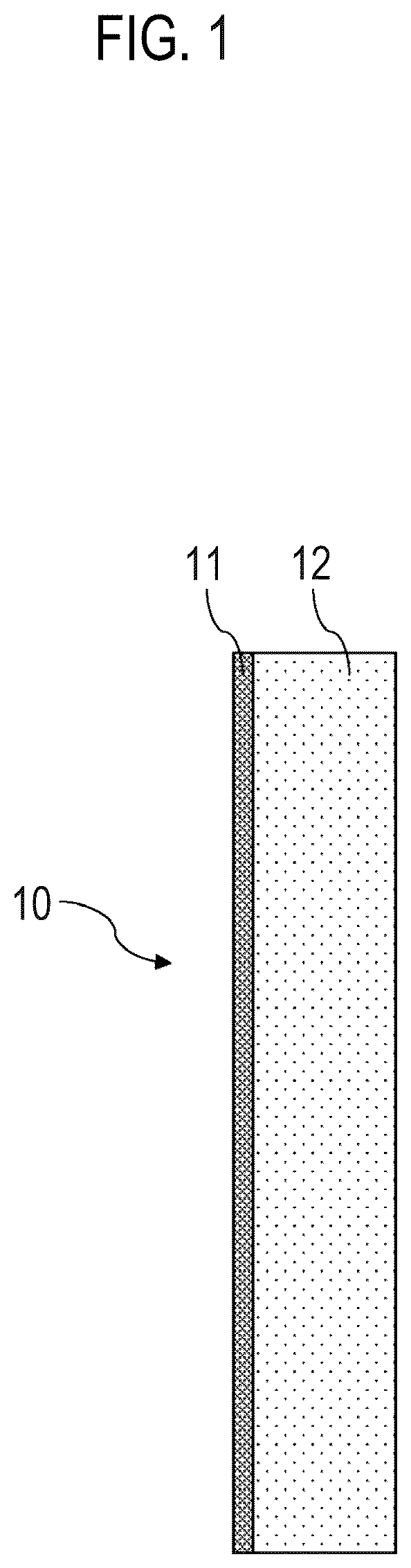 Patent US12308470 — Zinc secondary battery and separator for zinc secondary battery — Figure 1