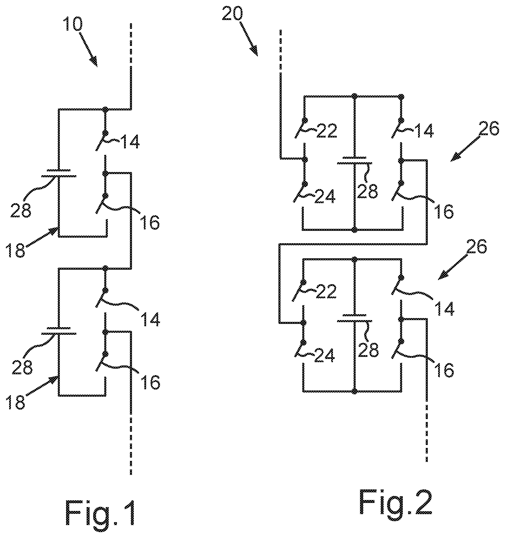 Patent US12308473 — Switching configuration for a battery module — Figure 1