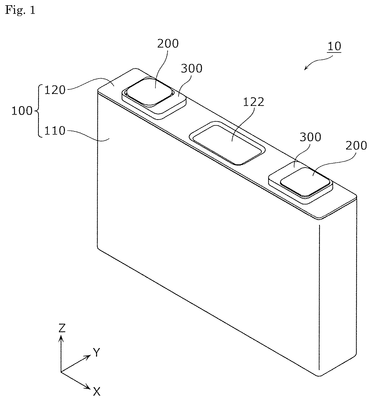 Patent US12308477 — Energy storage device — Figure 1