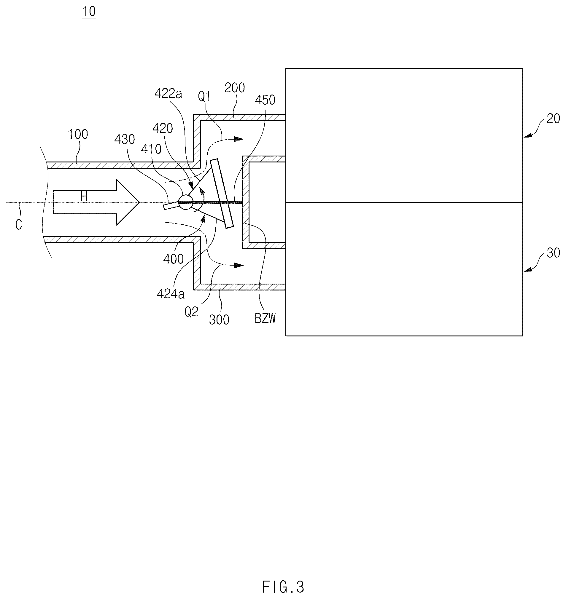 Patent US12308500 Figure 3 – Fuel cell system