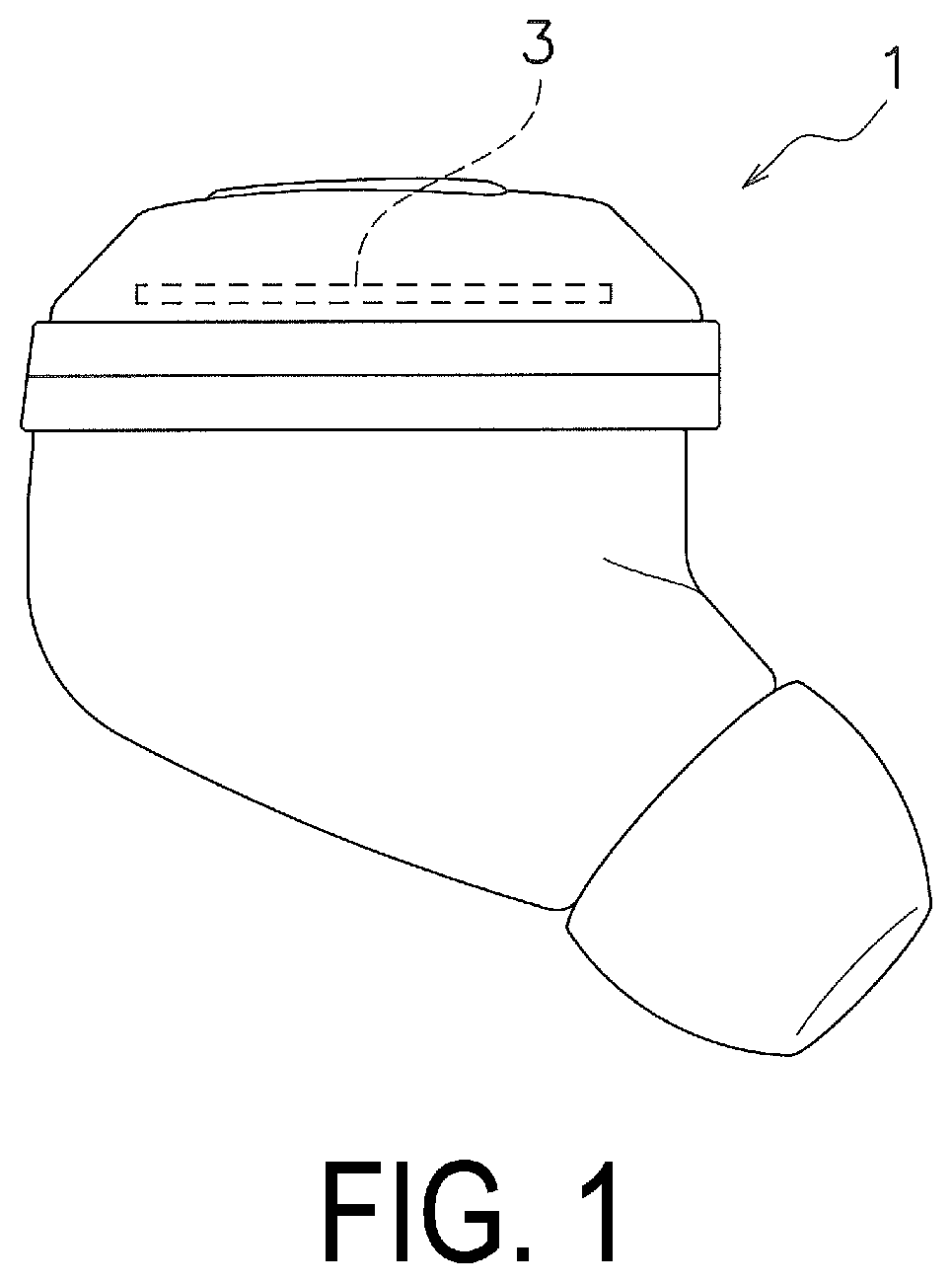 Patent US12308513 — Antenna device — Figure 1