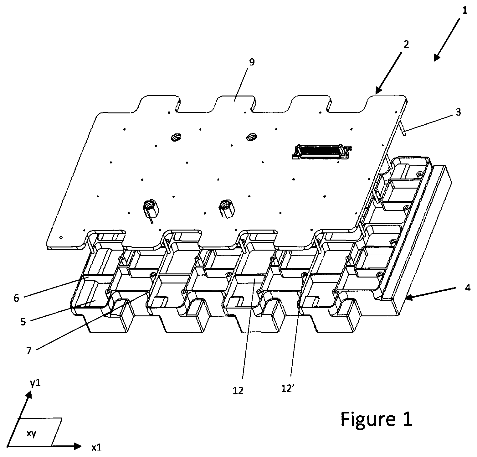 Patent US12308526 — Array antenna — Figure 1